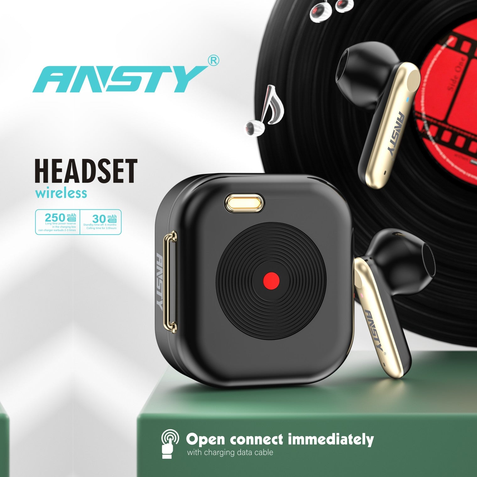 TWS Wireless Bluetooth Headset AST-B06