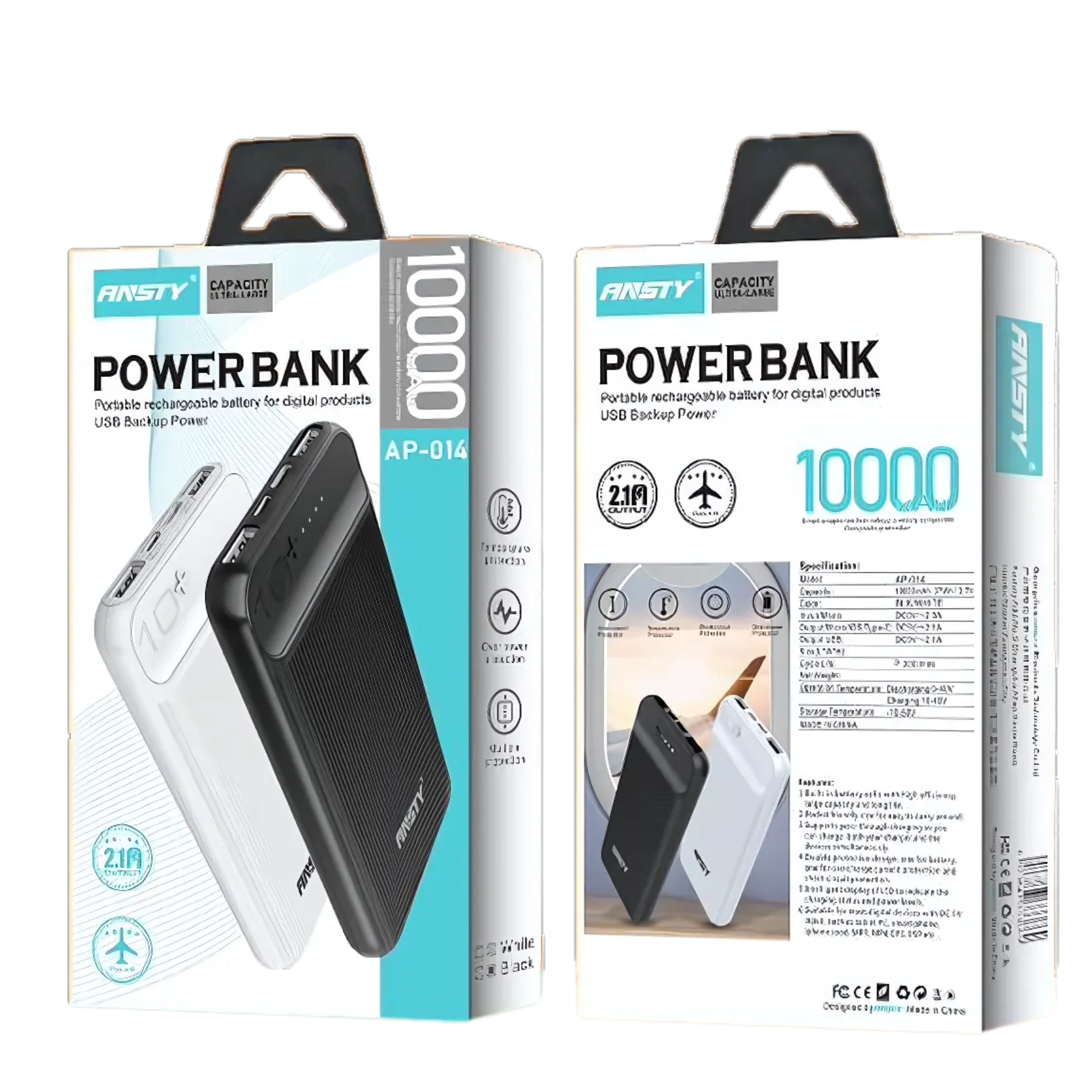 POWER BANK AP-014 (10000mAh)