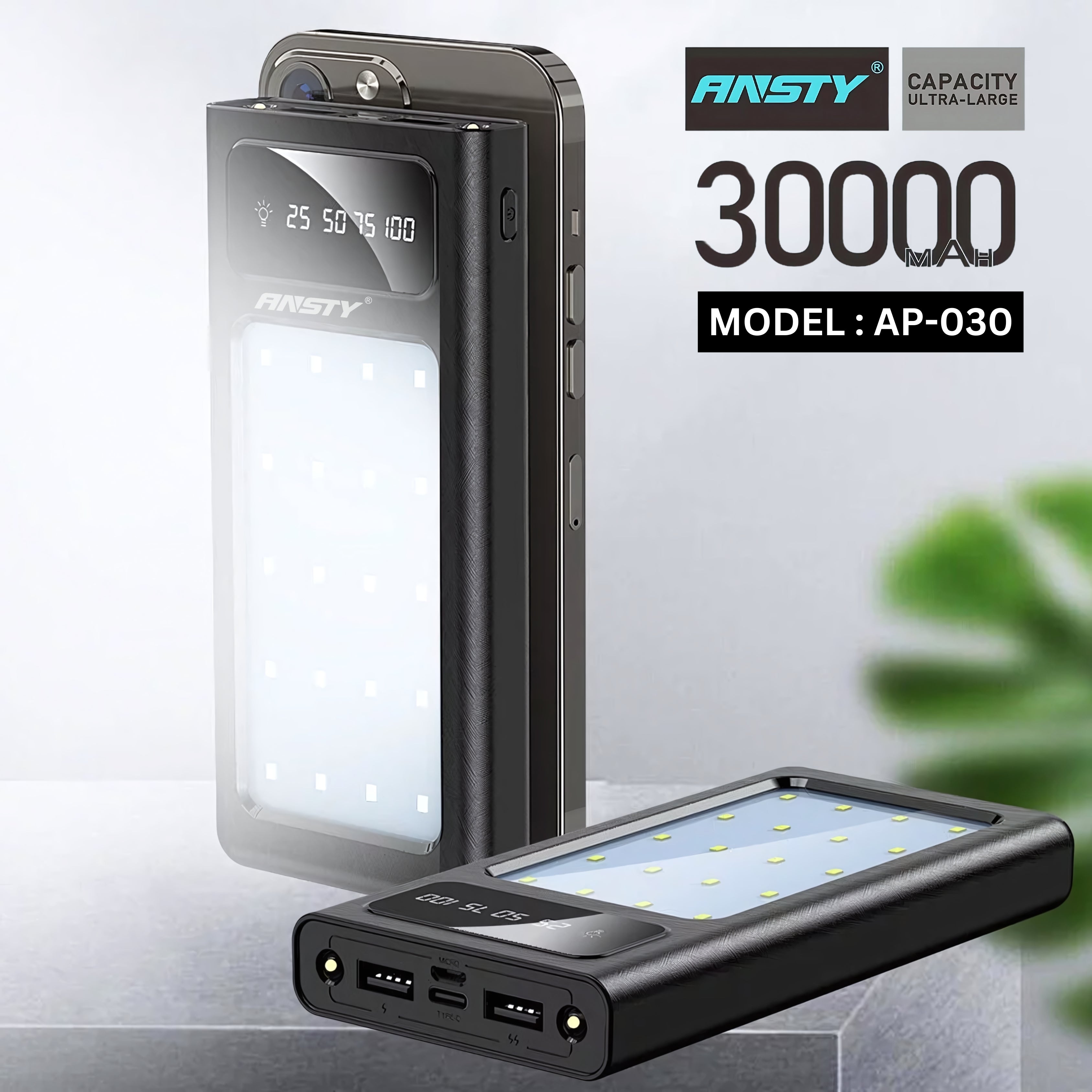 POWER BANK AP-030 (30000mAh)