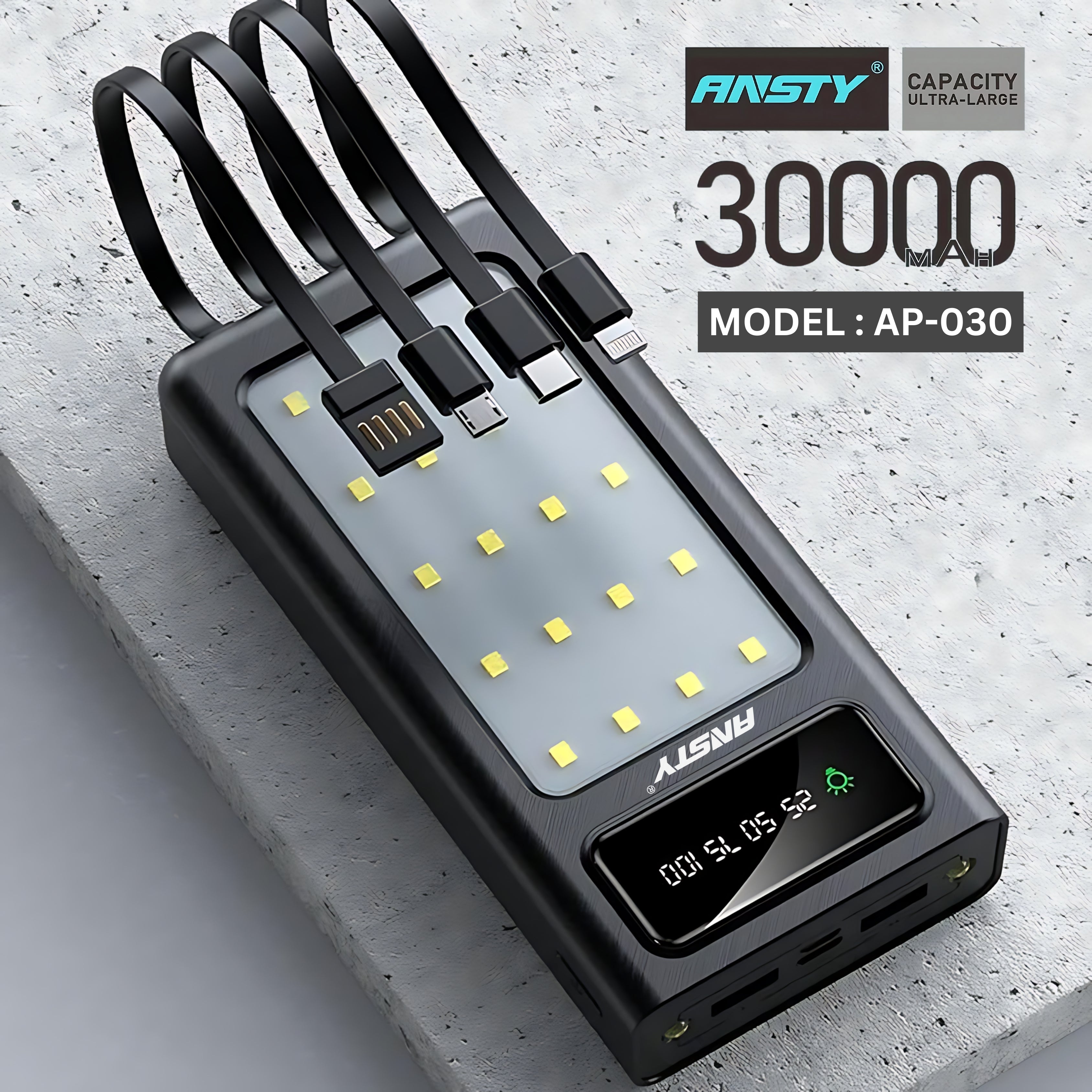 POWER BANK AP-030 (30000mAh)