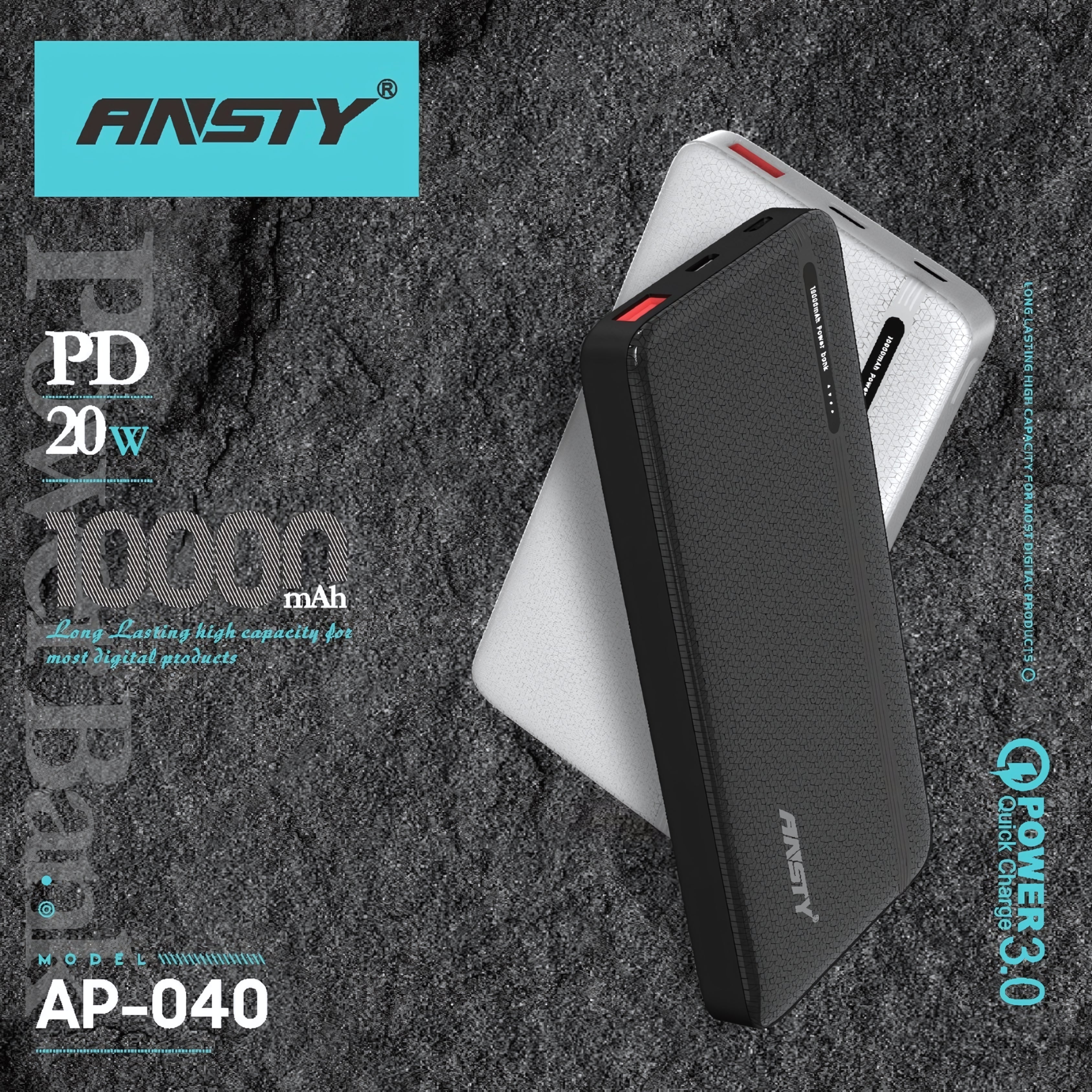 POWER BANK AP-040 (10000mAh)