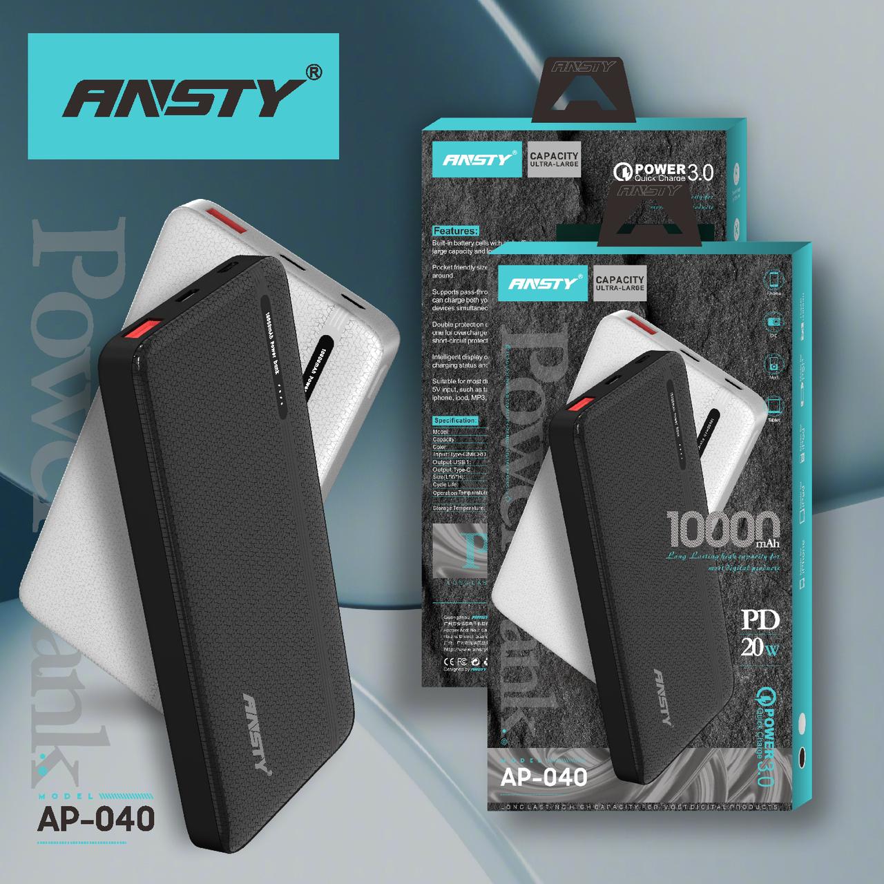 POWER BANK AP-040 (10000mAh)