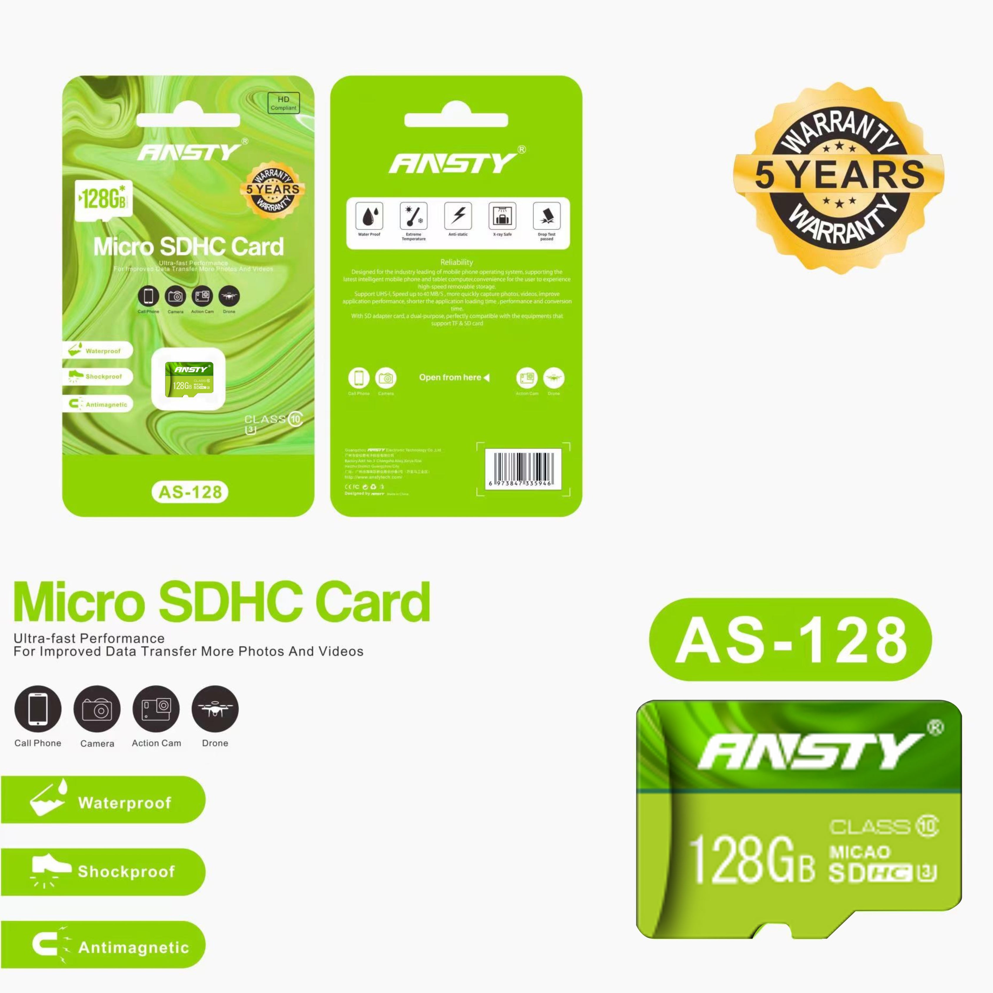 128GB Micro SDHC Card AS-128