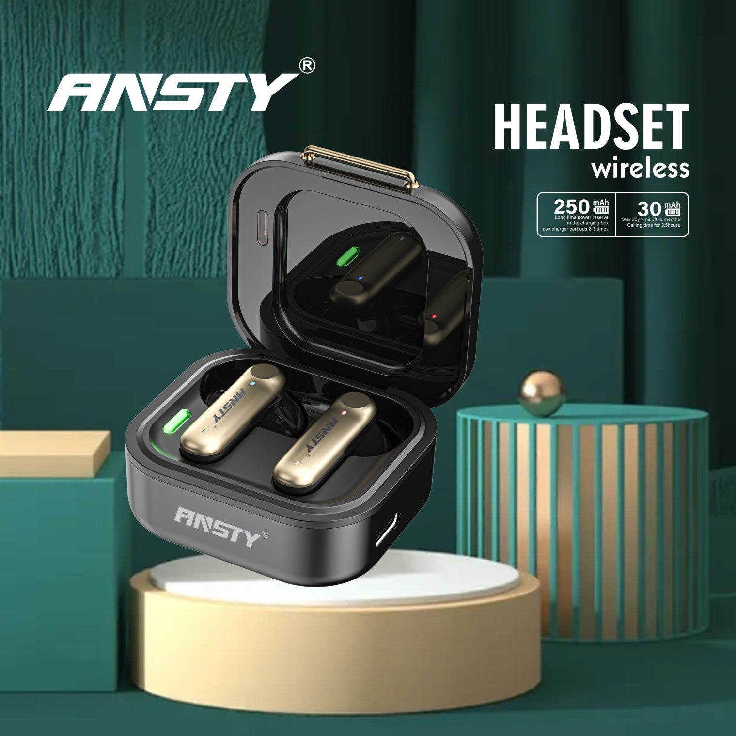 TWS Wireless Bluetooth Headset AST-B06