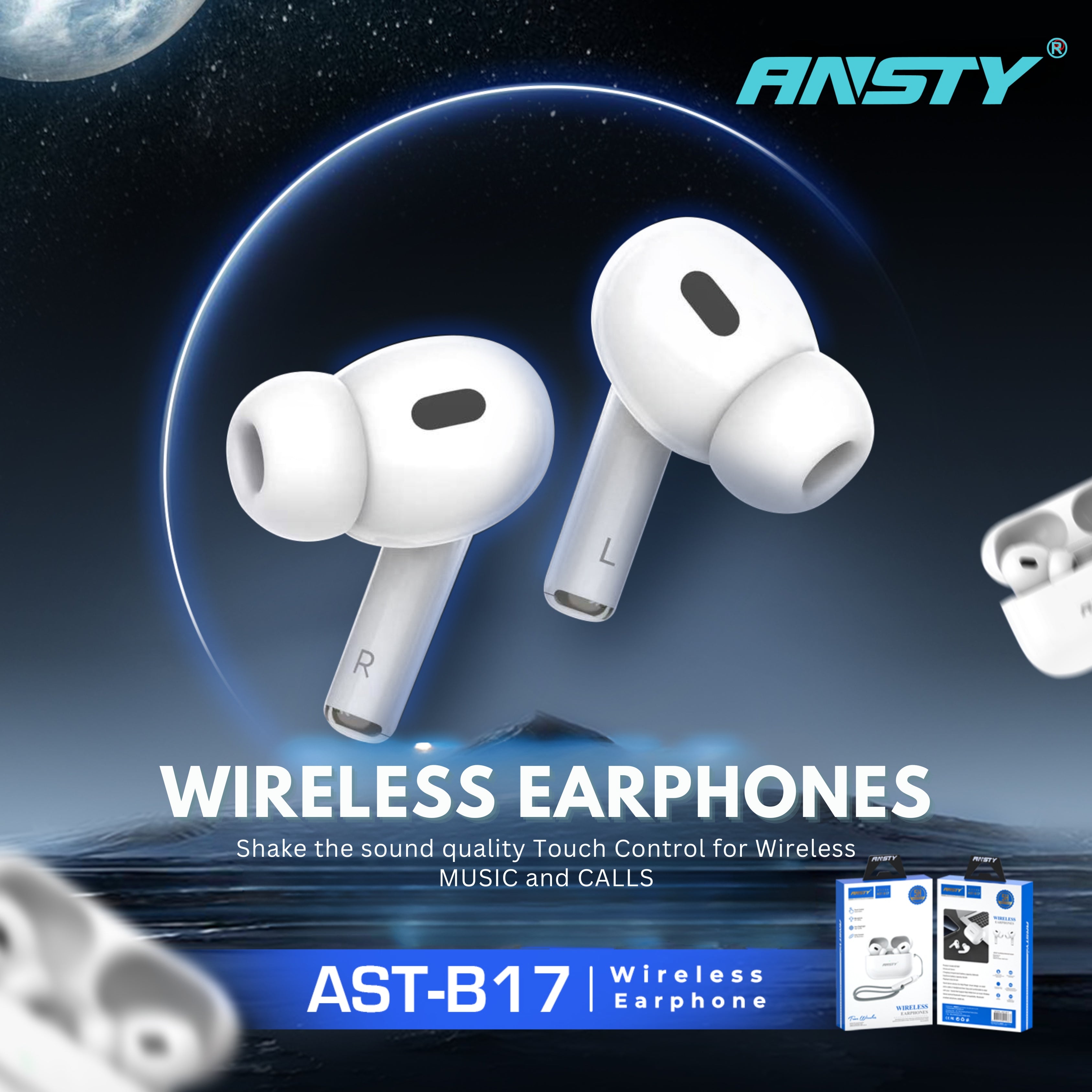Airpods TWS EARBUDS AST-B17