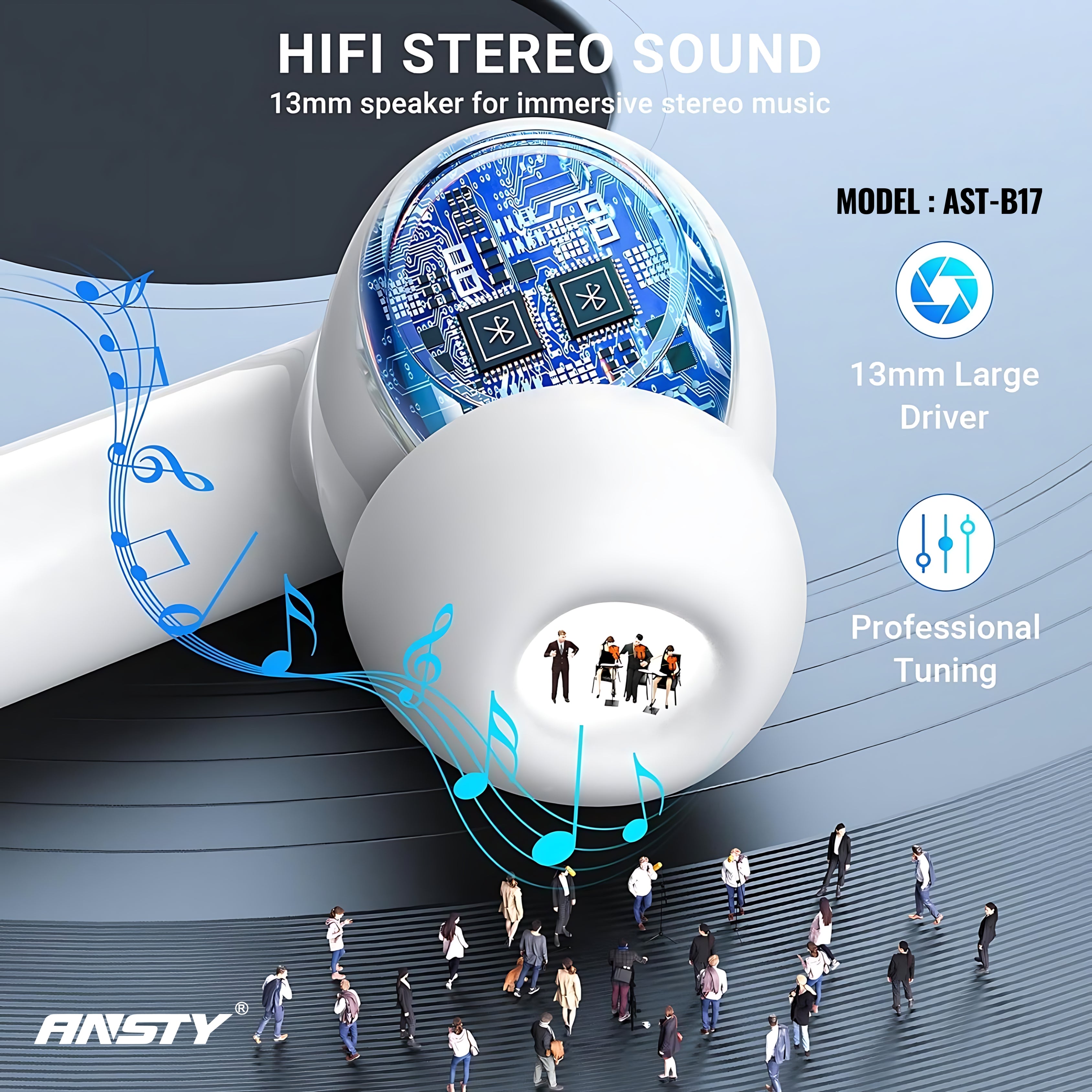 Airpods TWS EARBUDS AST-B17