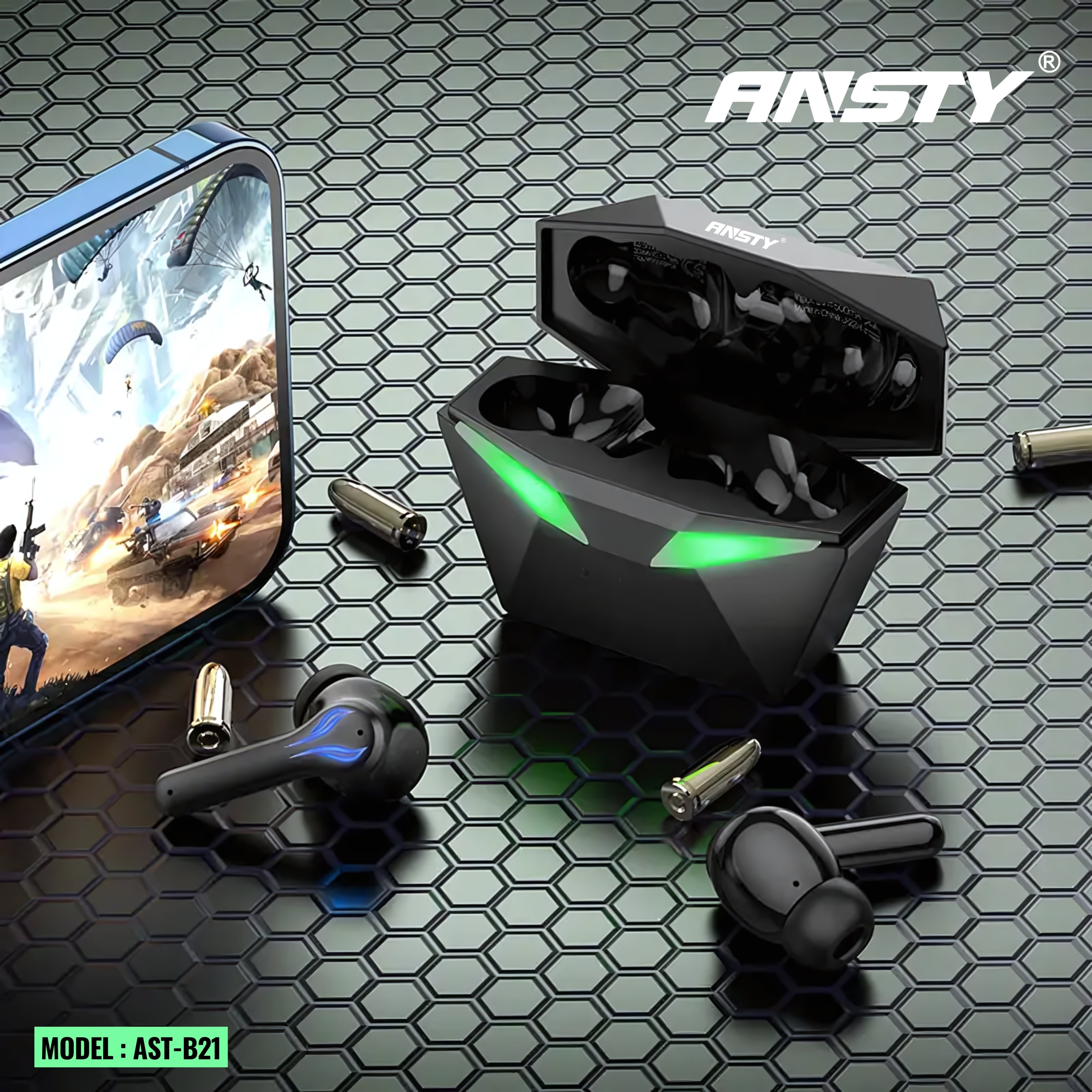 TWS Gaming Earbuds AST-B21