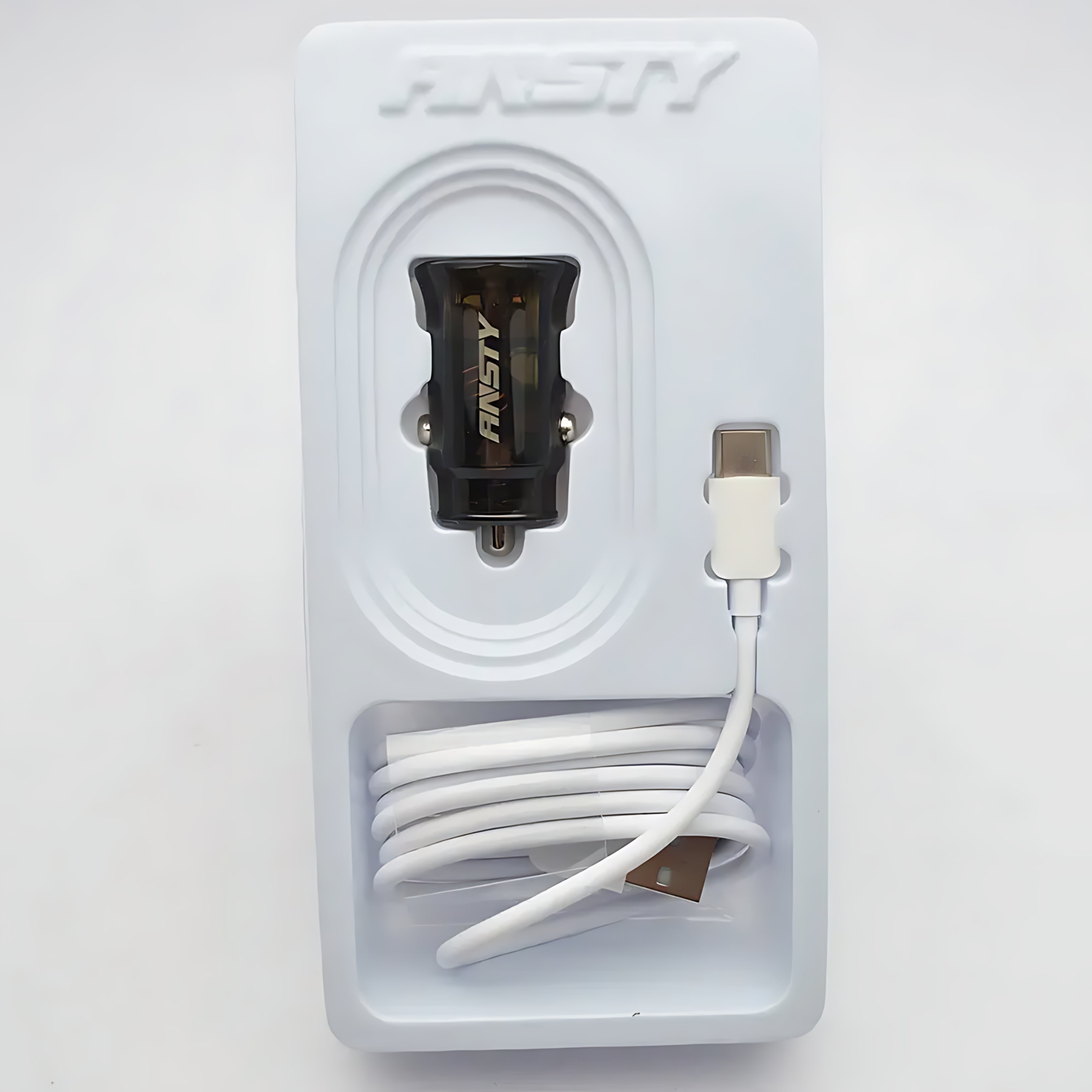CAR-013-T 18W Fast Car Charger with Type-C Cable