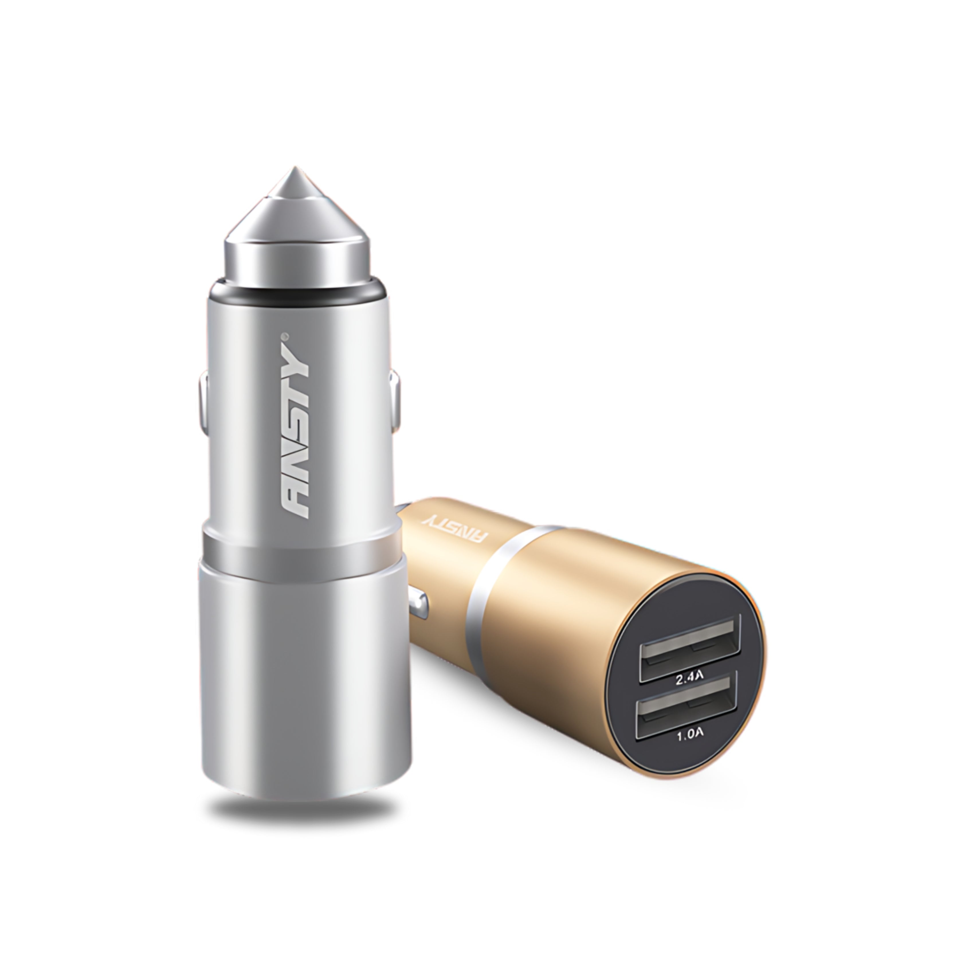CAR-06-I Dual USB Car Charger Lightning