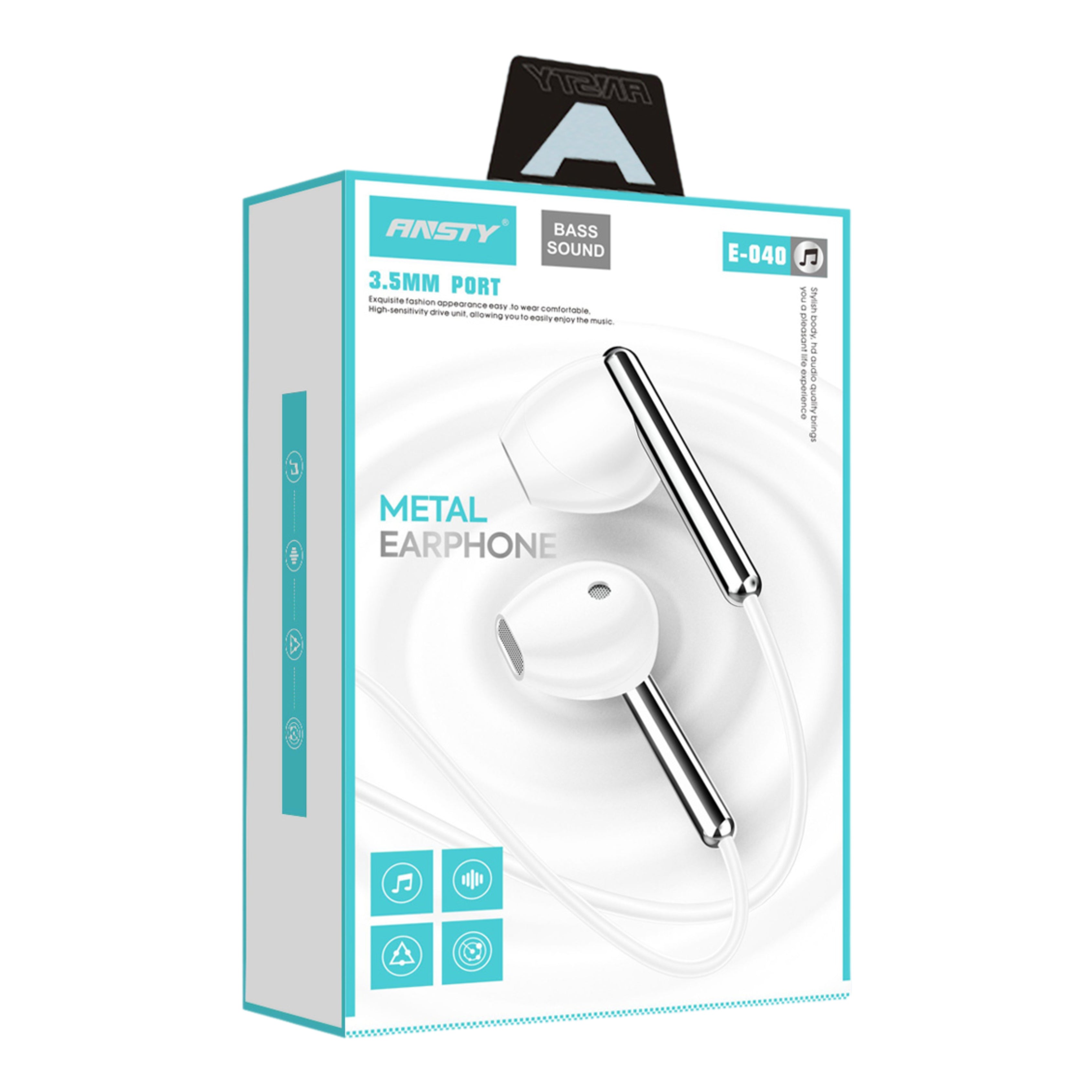 E-040 Metal Earphones