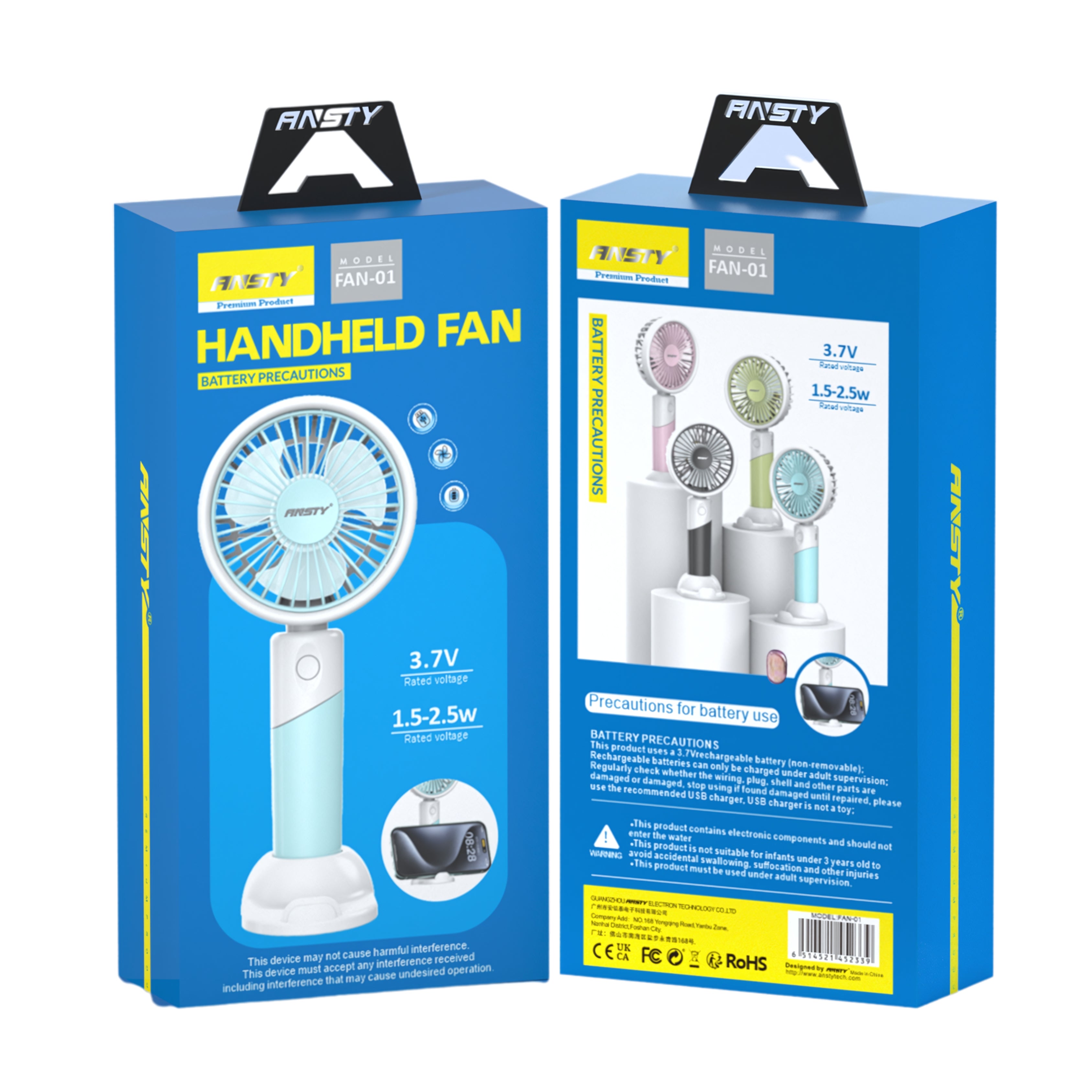 Portable Mini Handheld Fan FAN-01