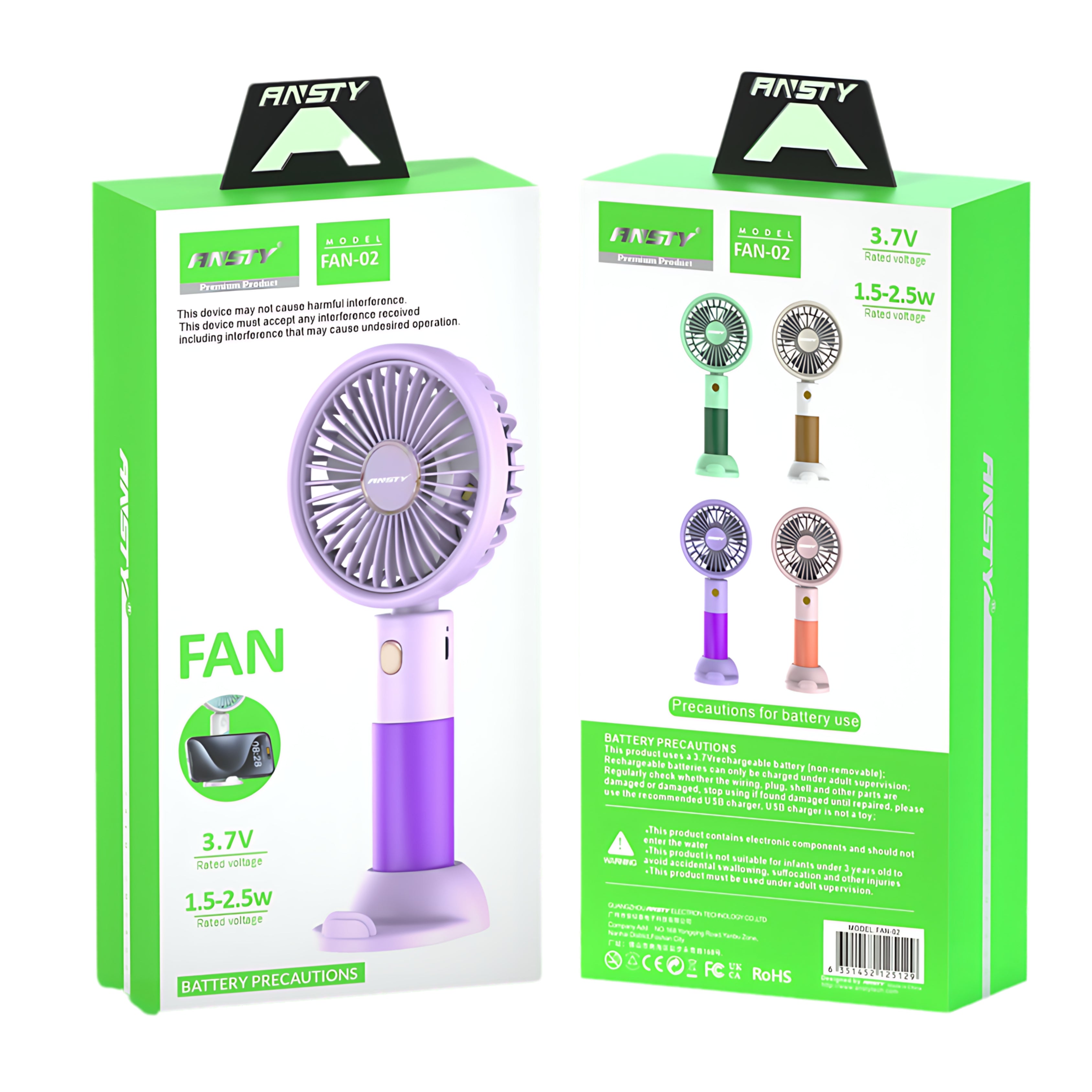 Portable Mini Handheld Fan FAN-02