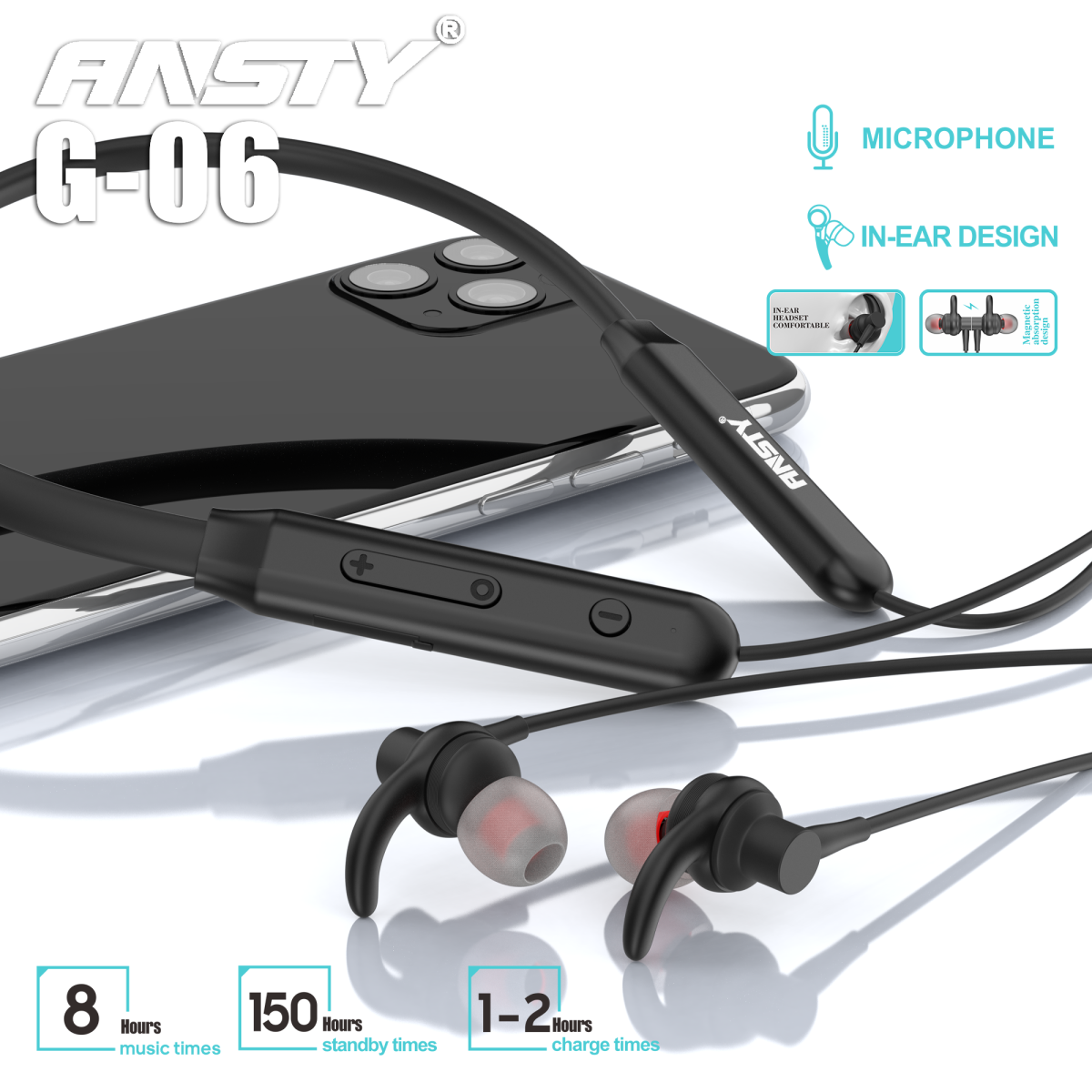 Magnet Wireless Neckband G-06