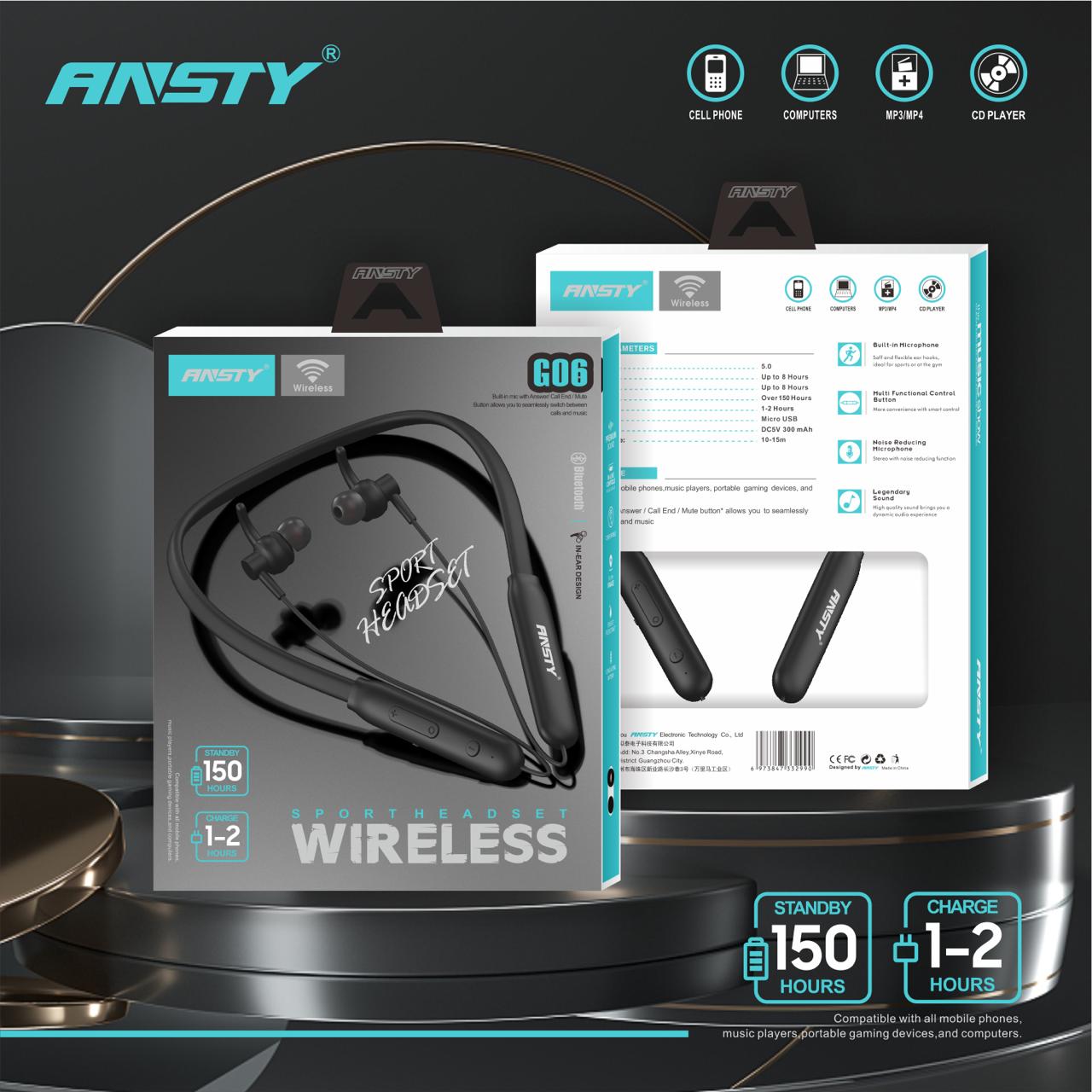 Magnet Wireless Neckband G-06
