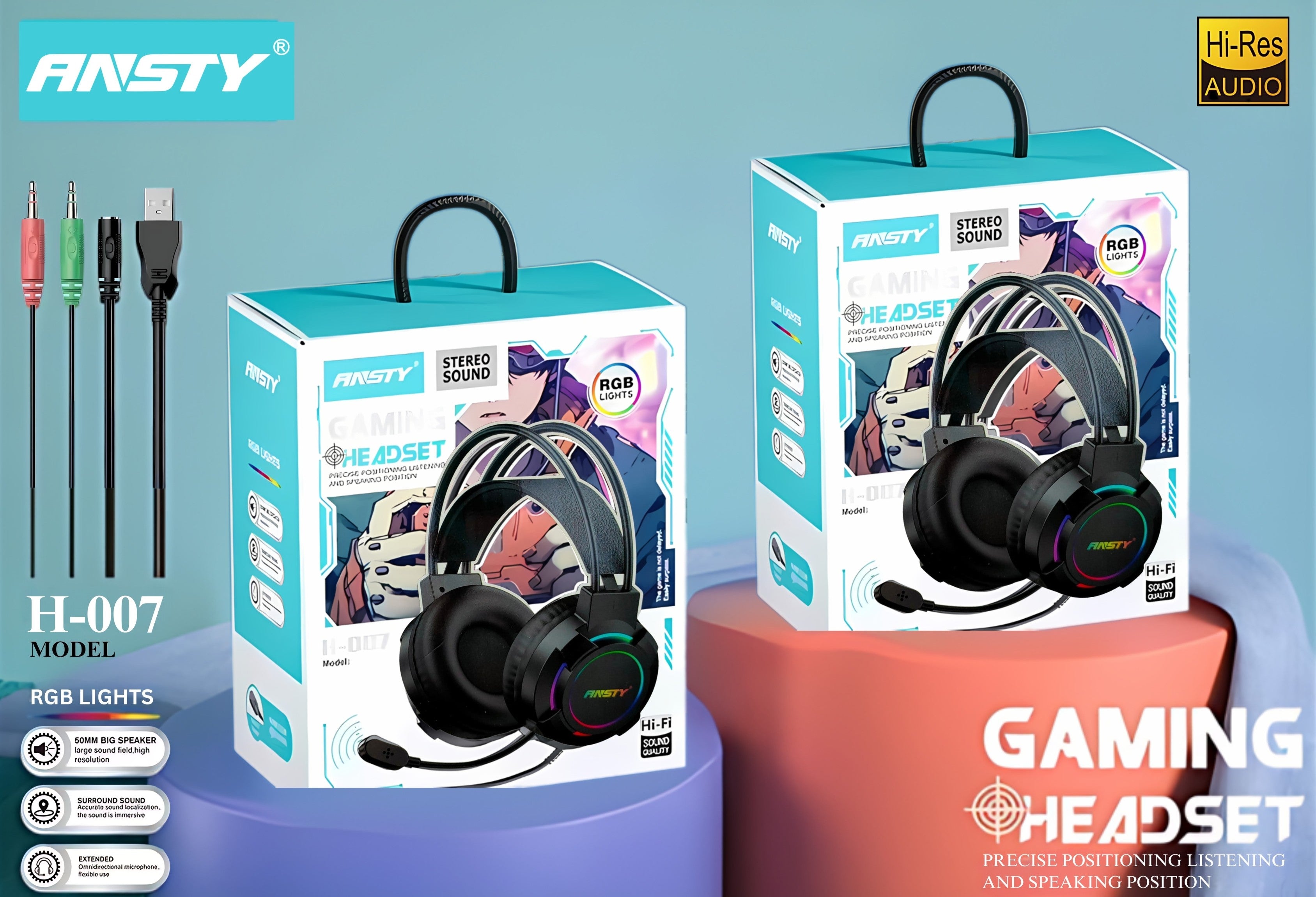 BLUETOOTH HEADPHONE H-007