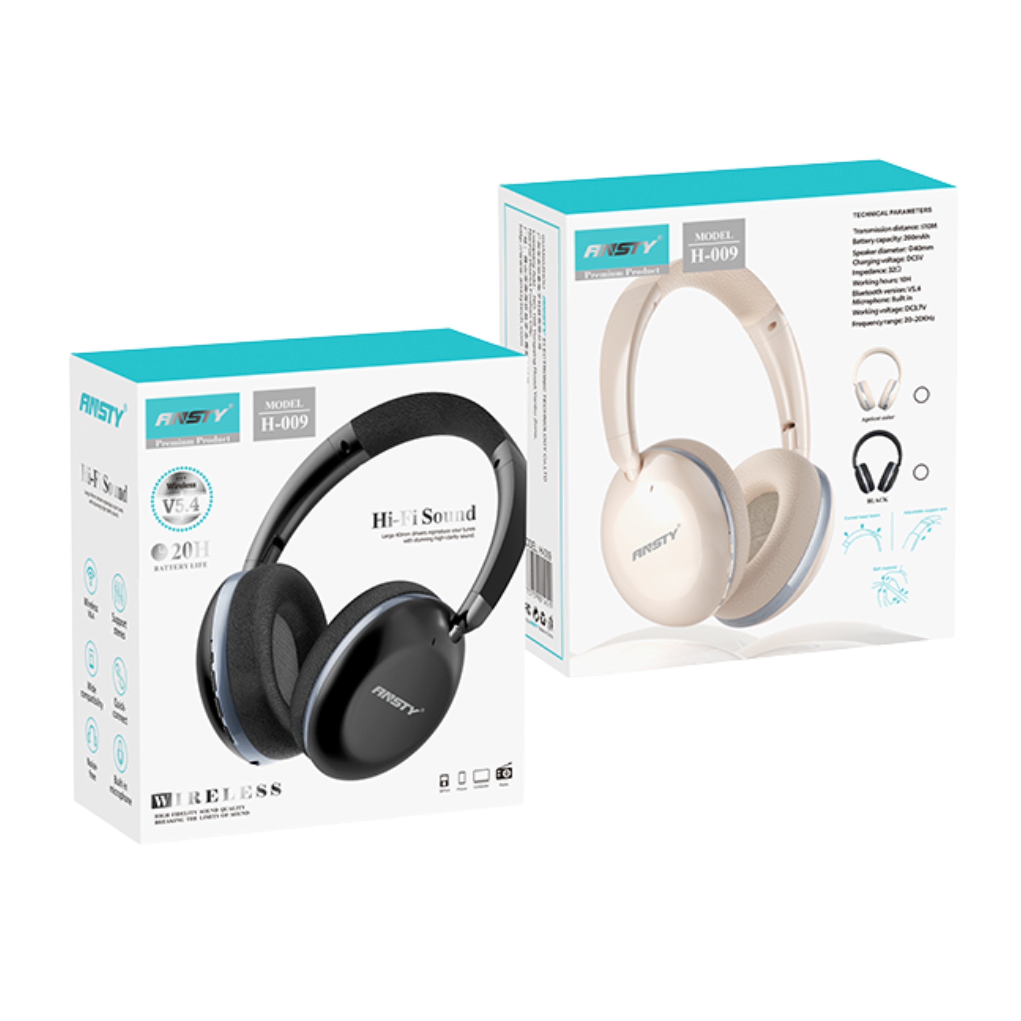 BLUETOOTH HEADPHONE H-009