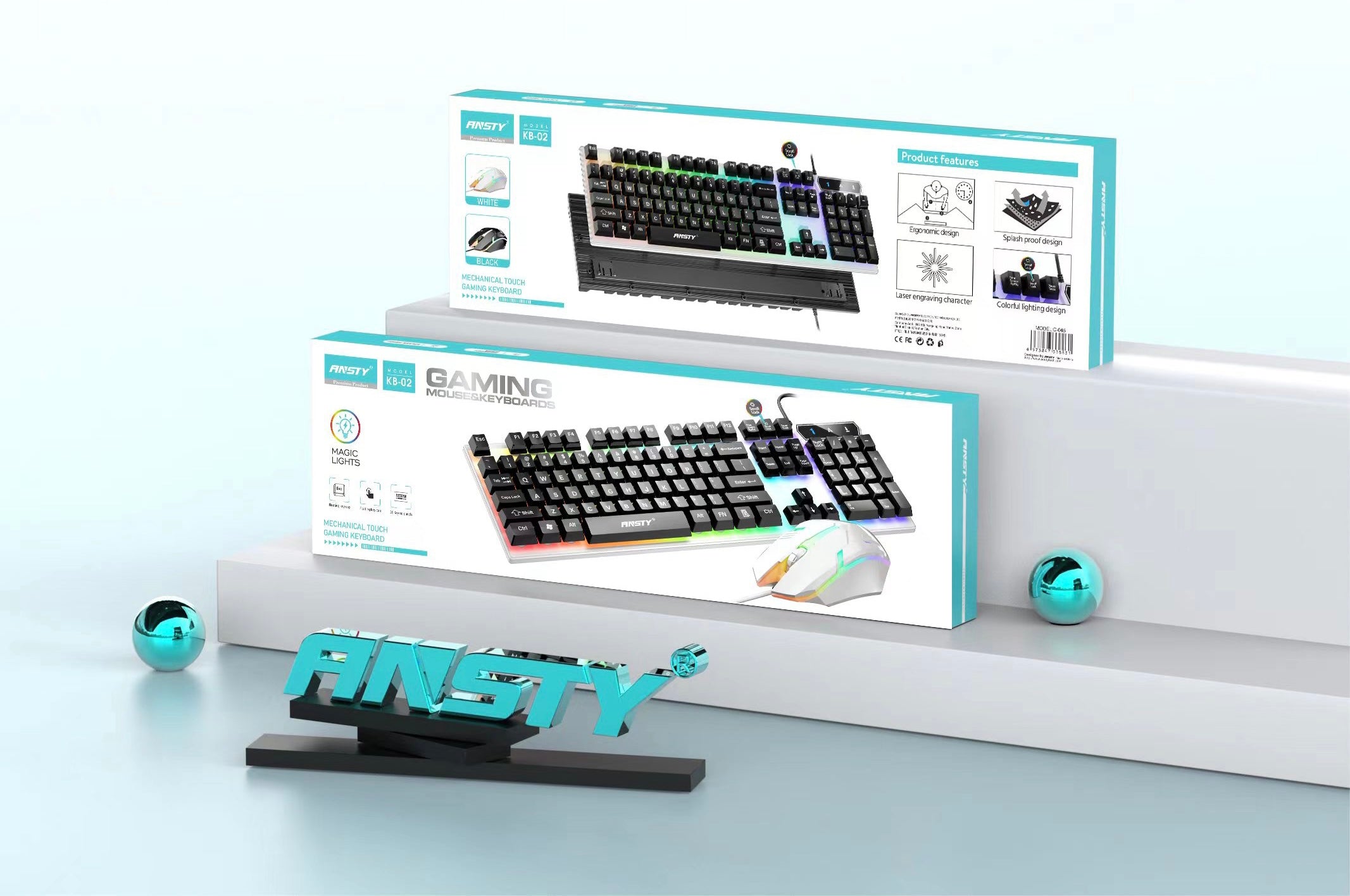 Gaming Keyboard & Mouse Combo Set KB-002