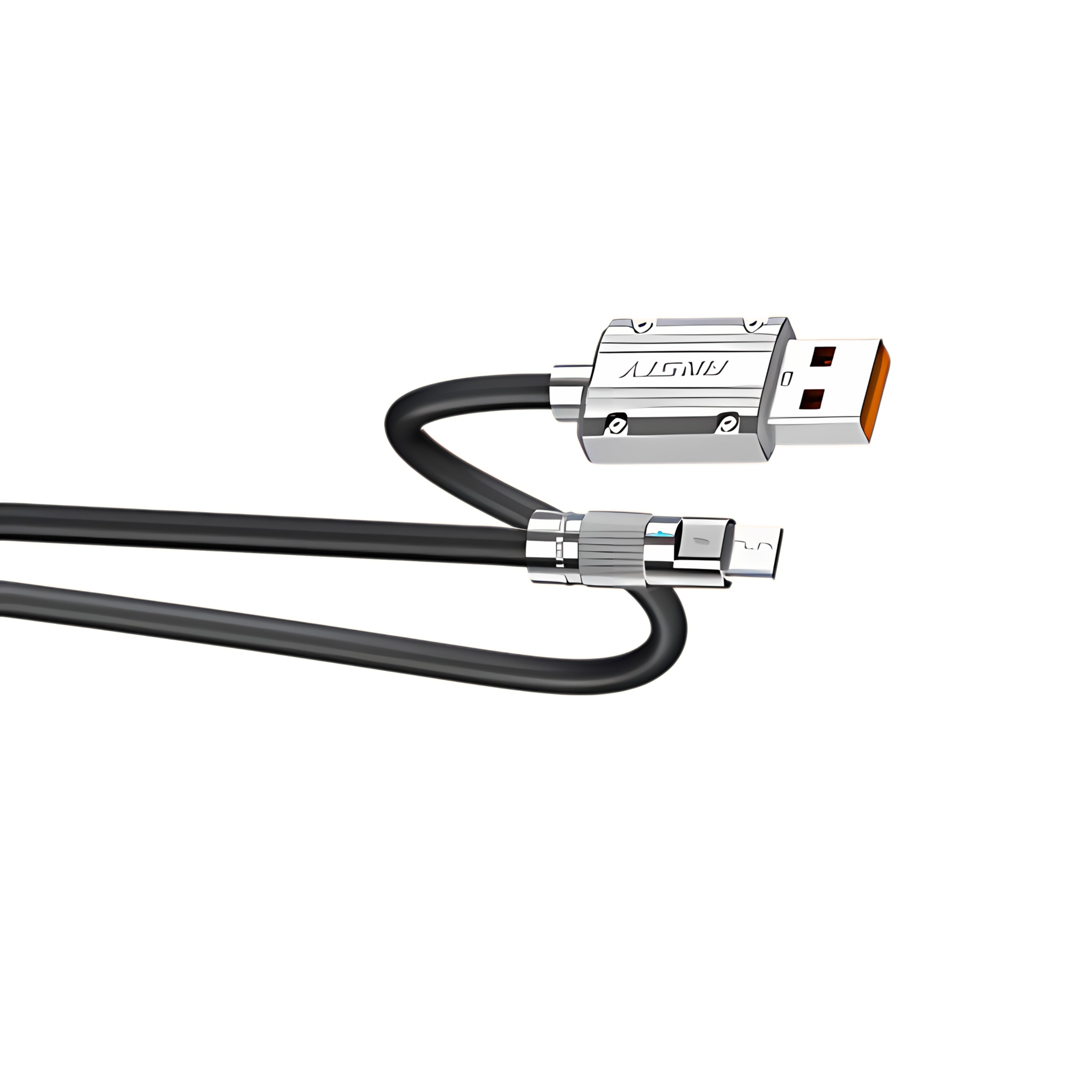 100W Micro USB Fireproof Silicone Data Cable S-050-A