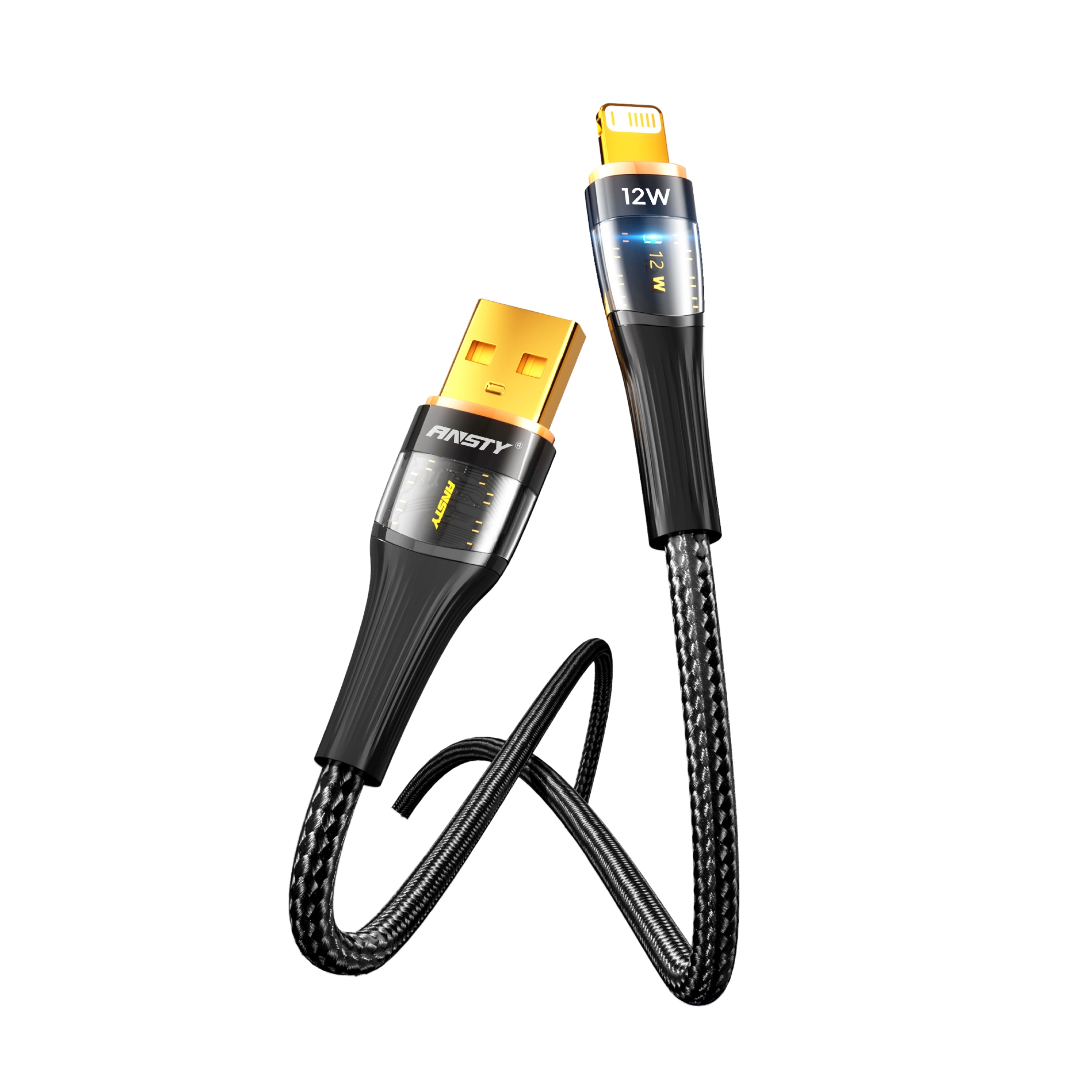12W Lightning LED Super Fast Cable S-053-I