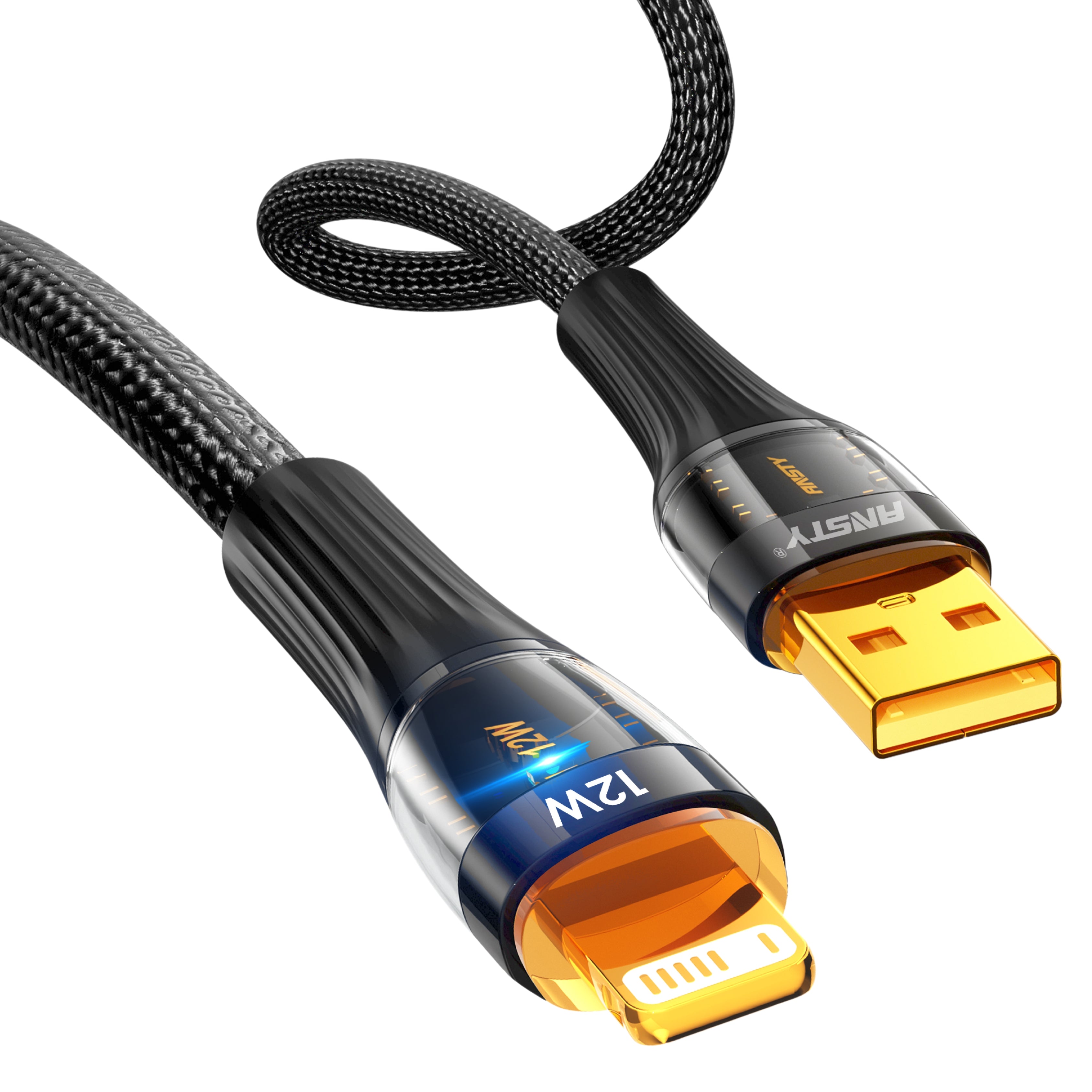 12W Lightning LED Super Fast Cable S-053-I