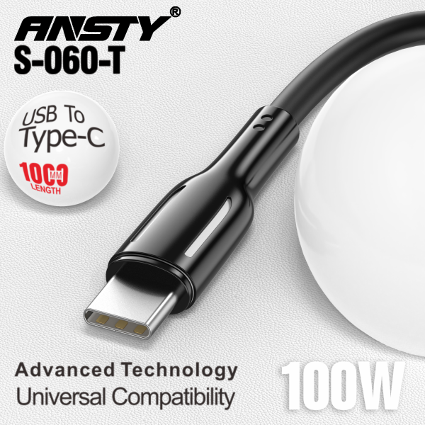1000W Silicone Cable (USB to Type-C) S-060-T