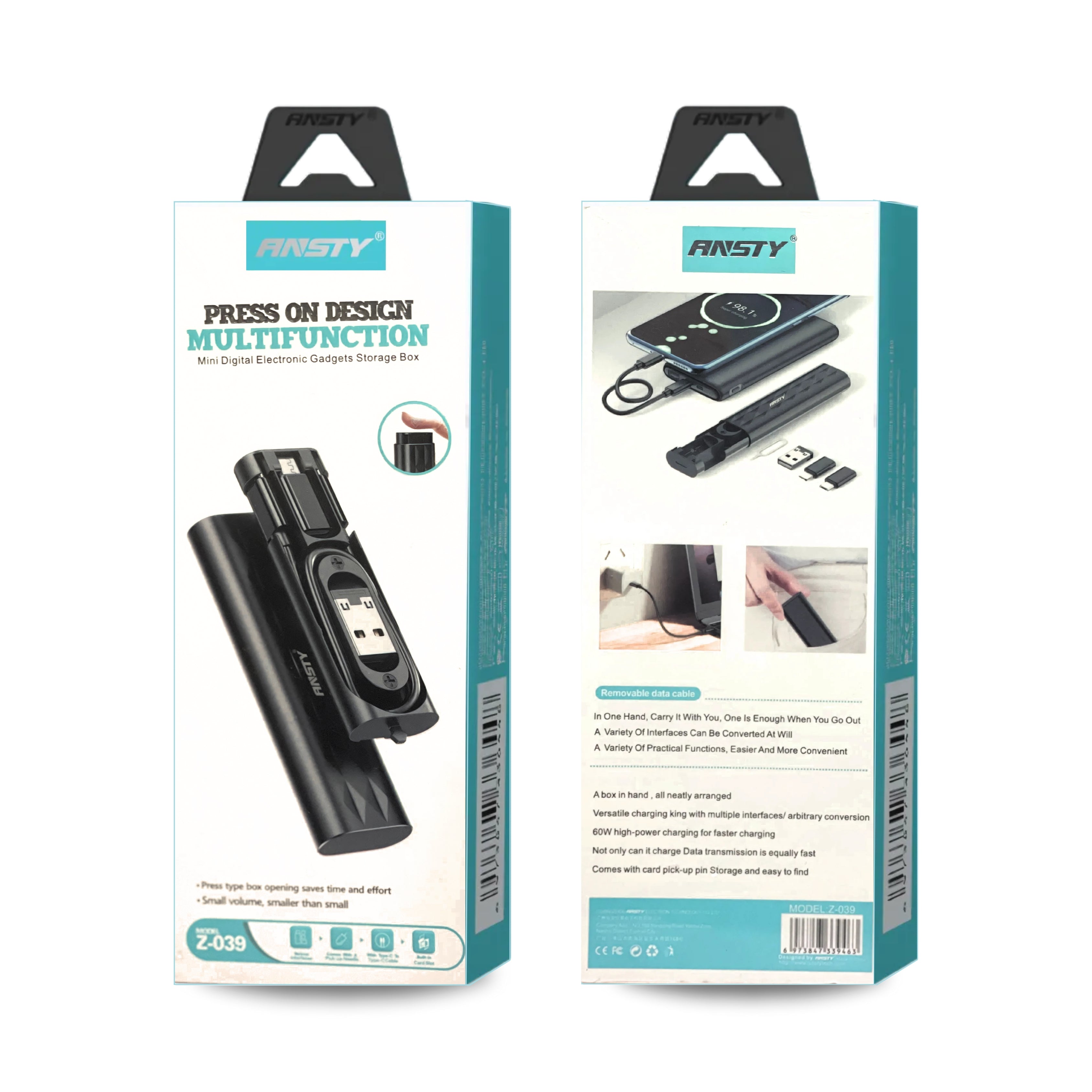 Multifunction USB Storage Box Z-039