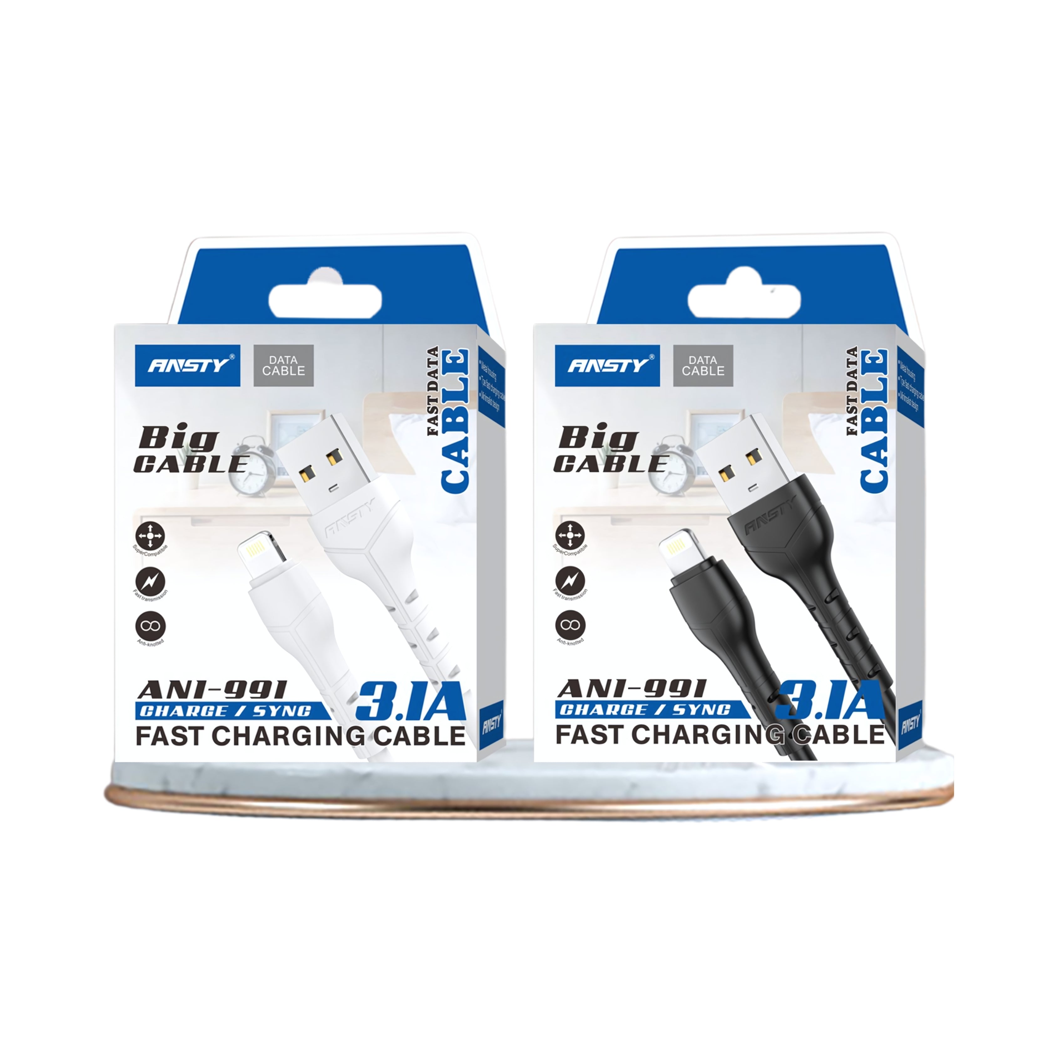 Lightning Fast Charging Data Cable – 3.1A ANI-991