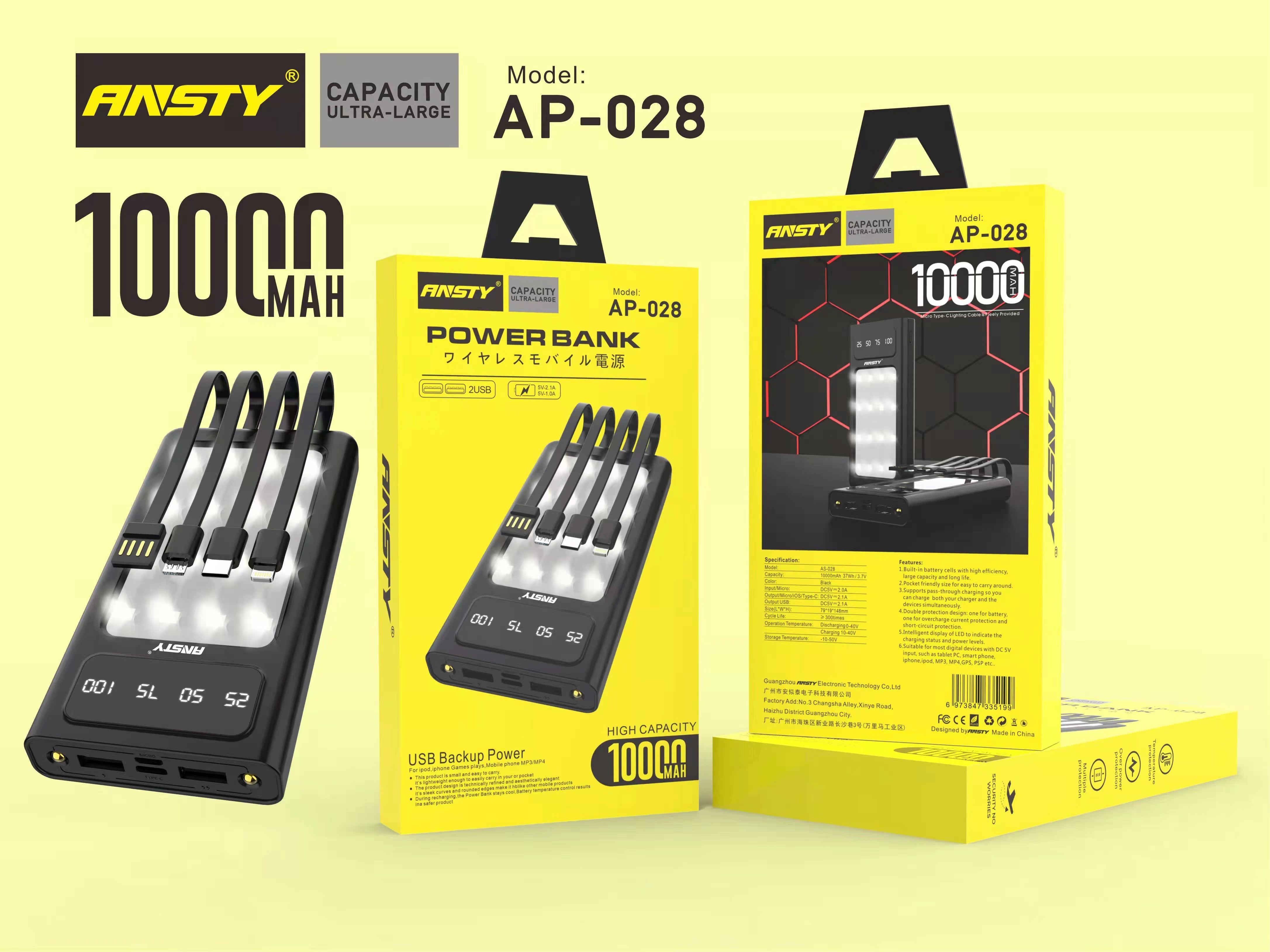 POWER BANK AP-028 (10000mAh)