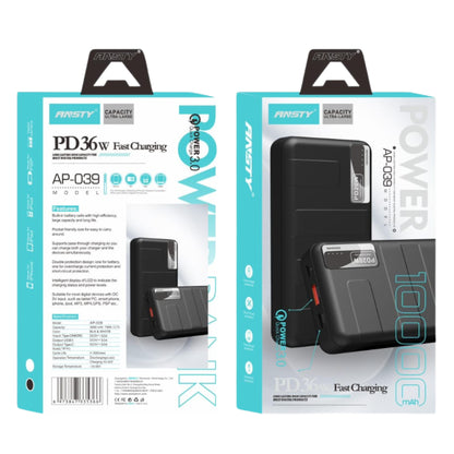 POWER BANK AP-039 PD 36W (10000mAh)