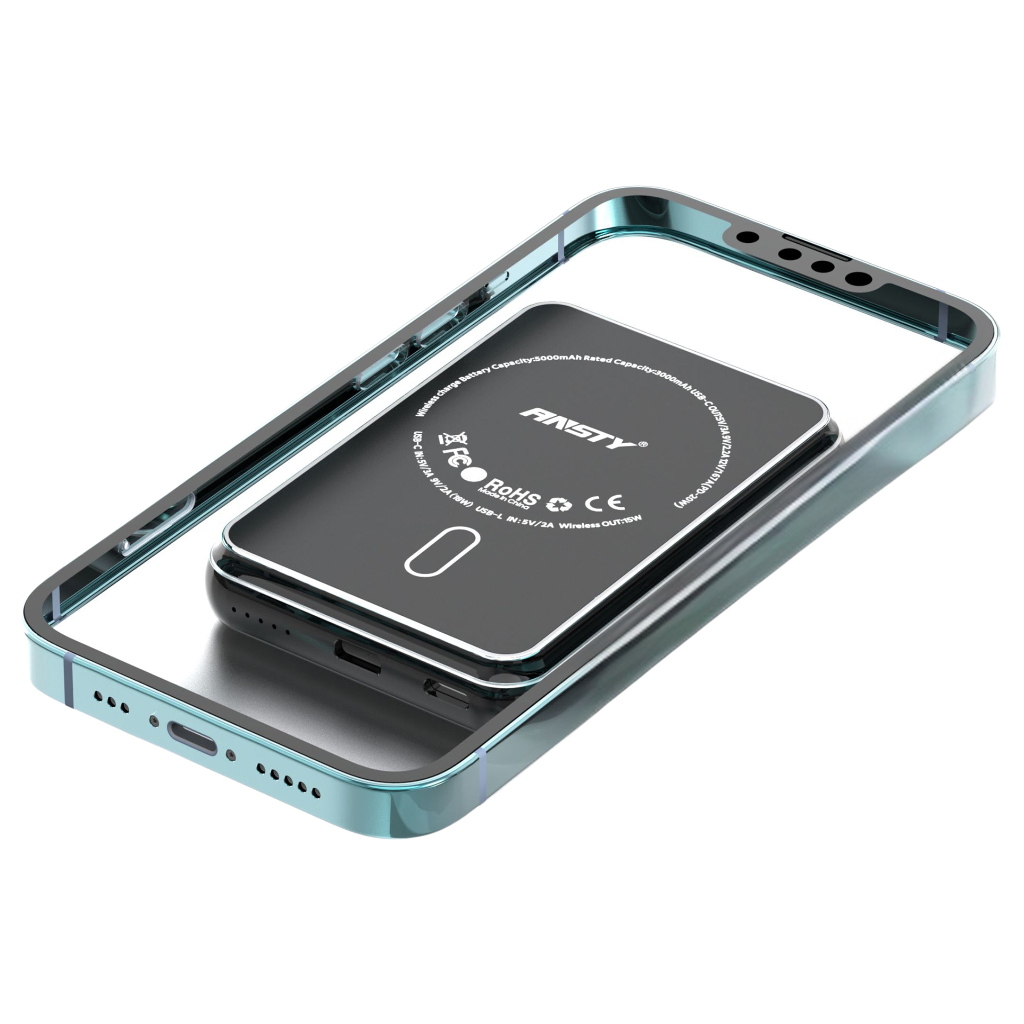 POWER BANK AP-057 (5000mAh) WIRELESS