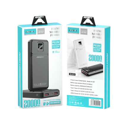POWER BANK AP-067 (20000mAh) 20W PD & 22.5W Super Fast Charging