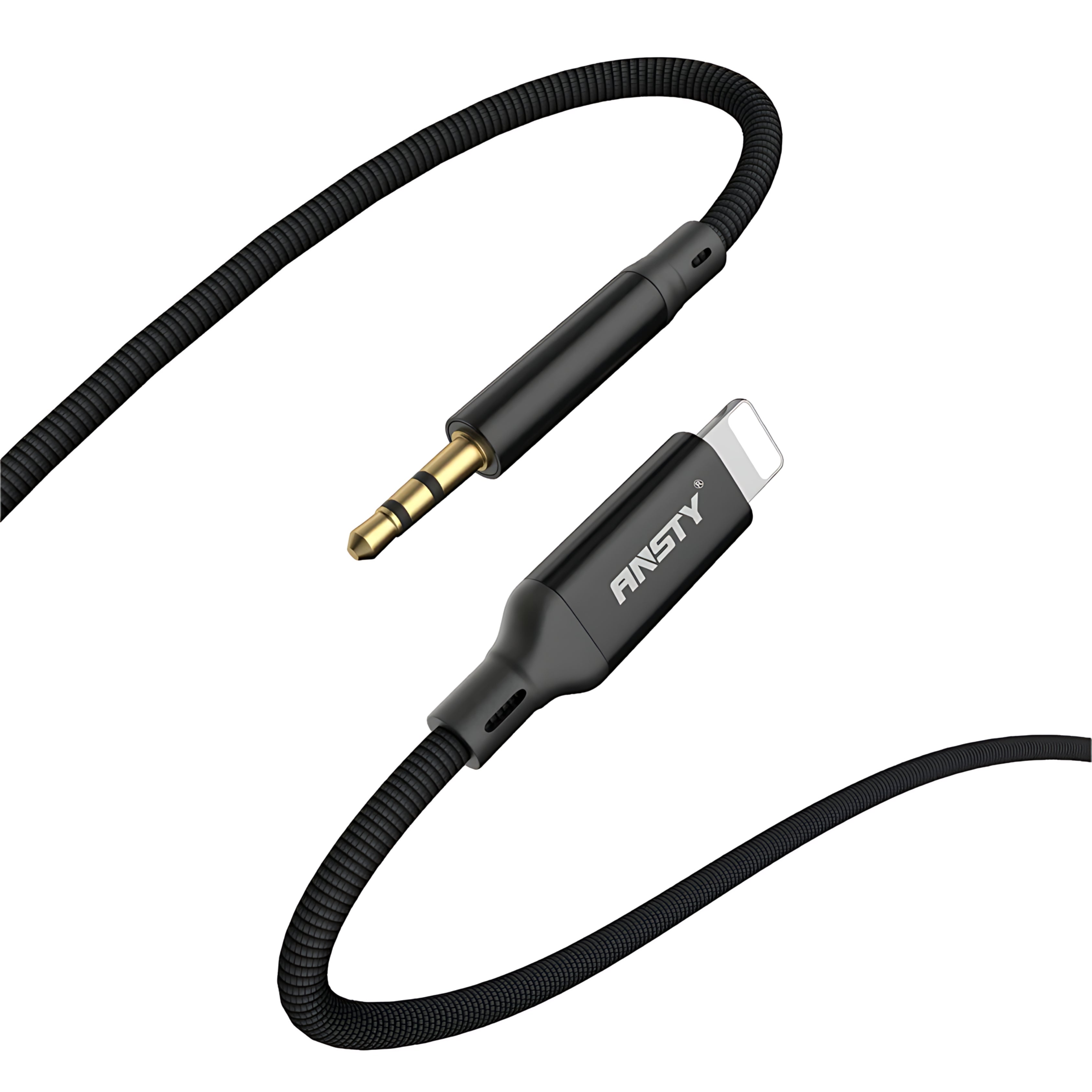 AUX CABLE AU-007 – 3.5mm Lightning Audio Cable – 1 Meter