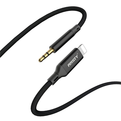AUX CABLE AU-007 – 3.5mm Lightning Audio Cable – 1 Meter