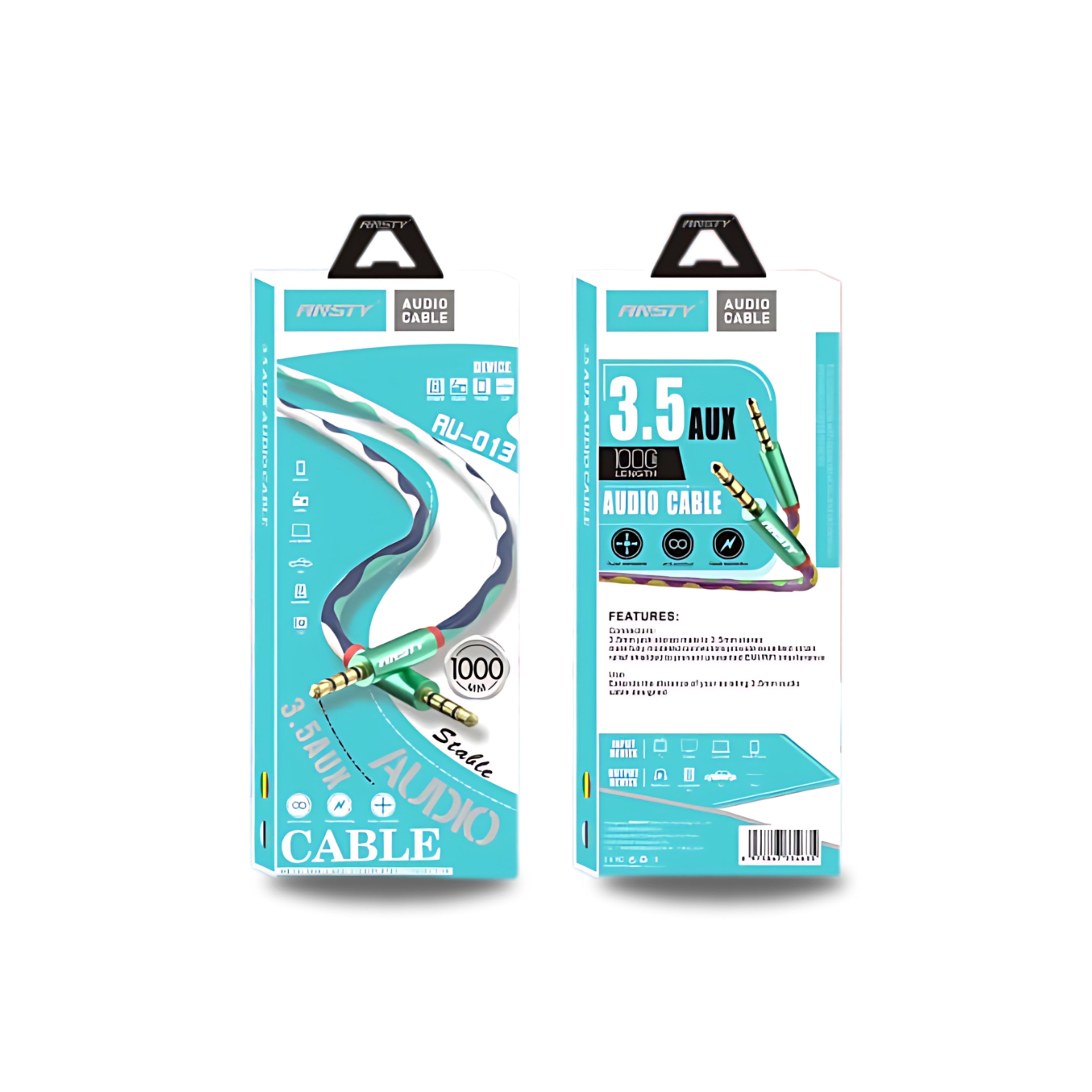 AUX Audio Cable AU-013 | 3.5mm to 3.5mm Audio Cable