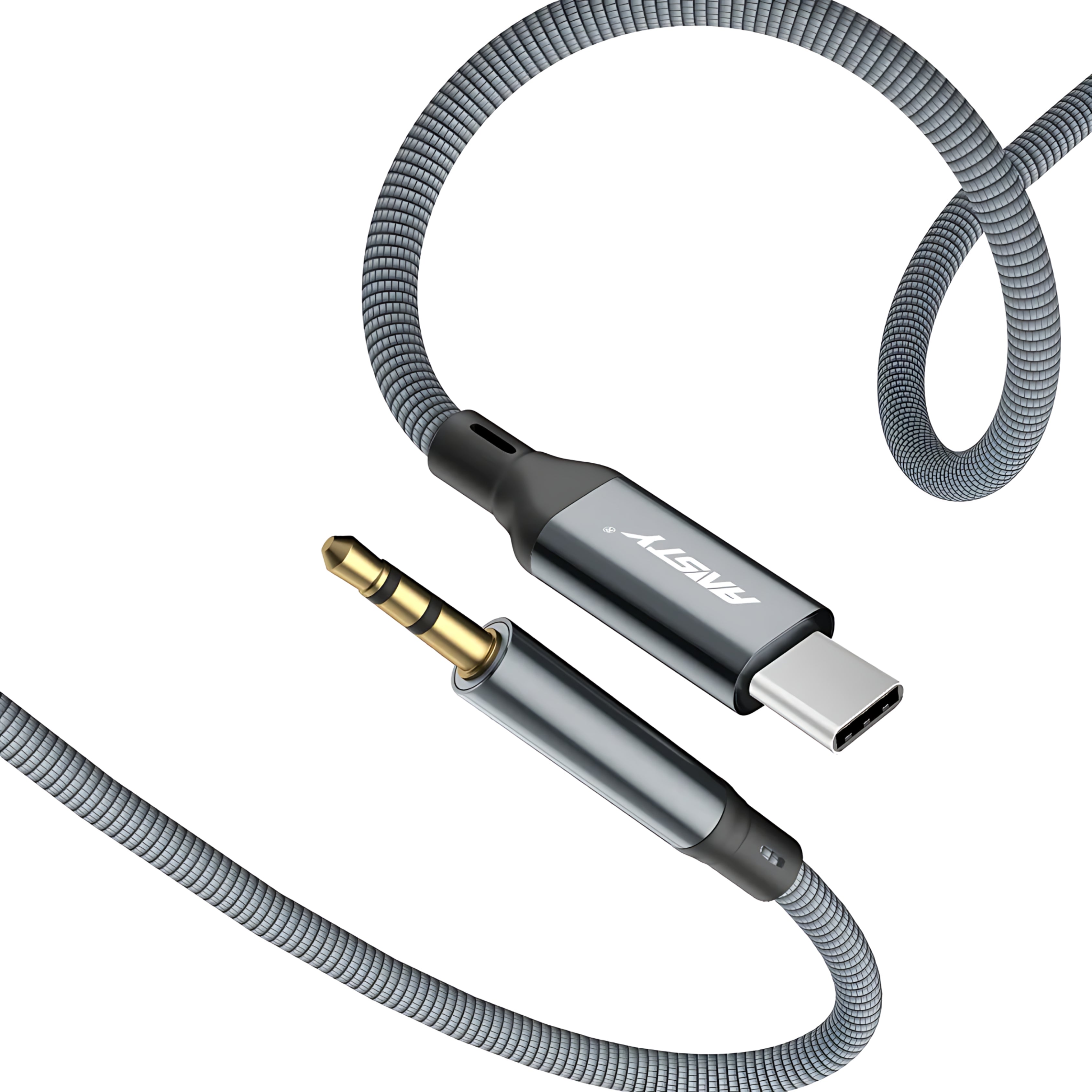 AUX Audio Cable AU-014 | Type-C to 3.5mm AUX Cable | 1 Meter