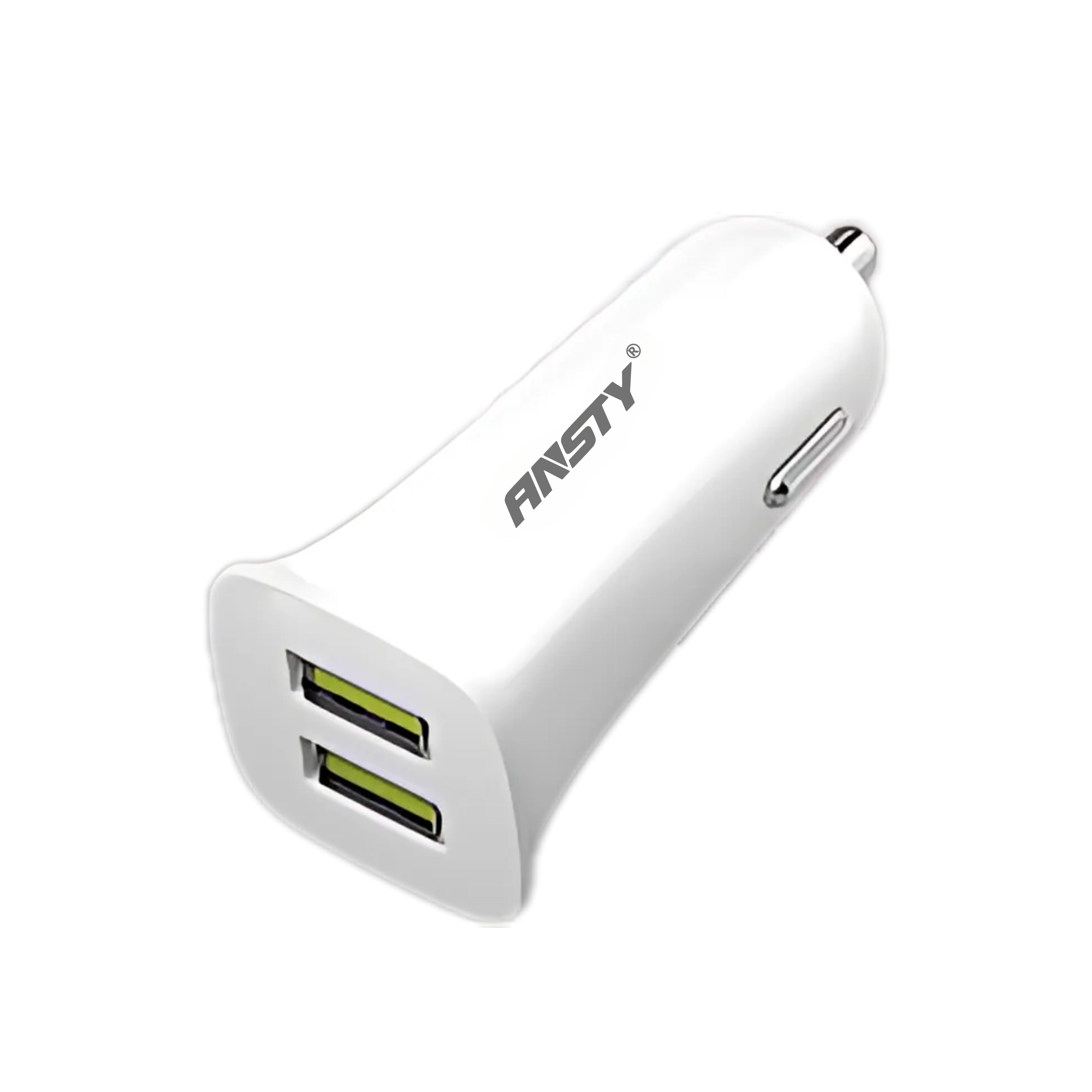 CAR-010-A 2 USB Car Charger with Type-C Cable