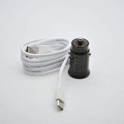 CAR-013-T 18W Fast Car Charger with Type-C Cable