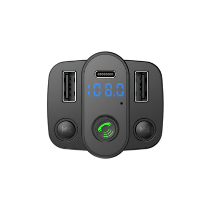 CAR-017-1 FM + Charger PD+QC Car Charger