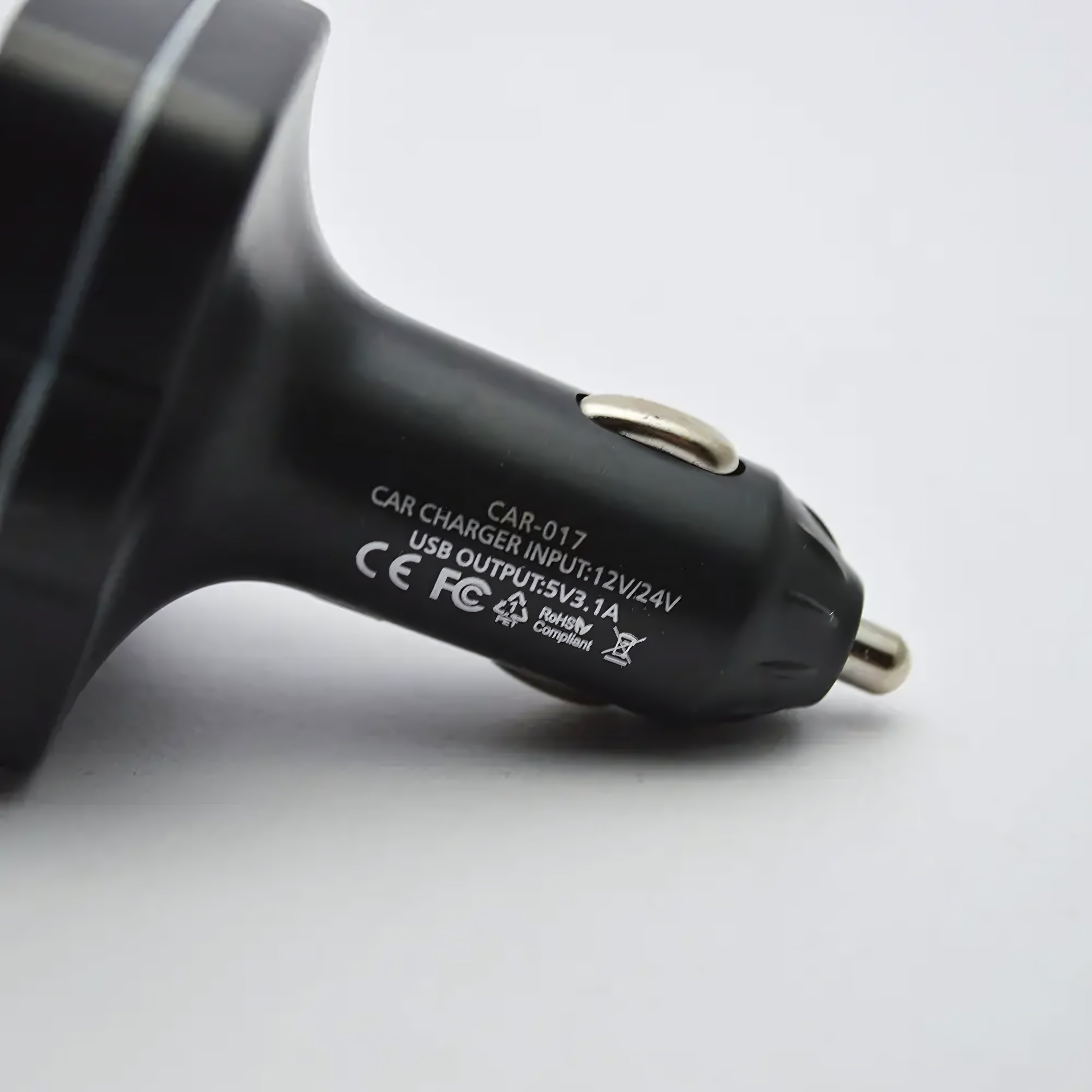 CAR-017-1 FM + Charger PD+QC Car Charger