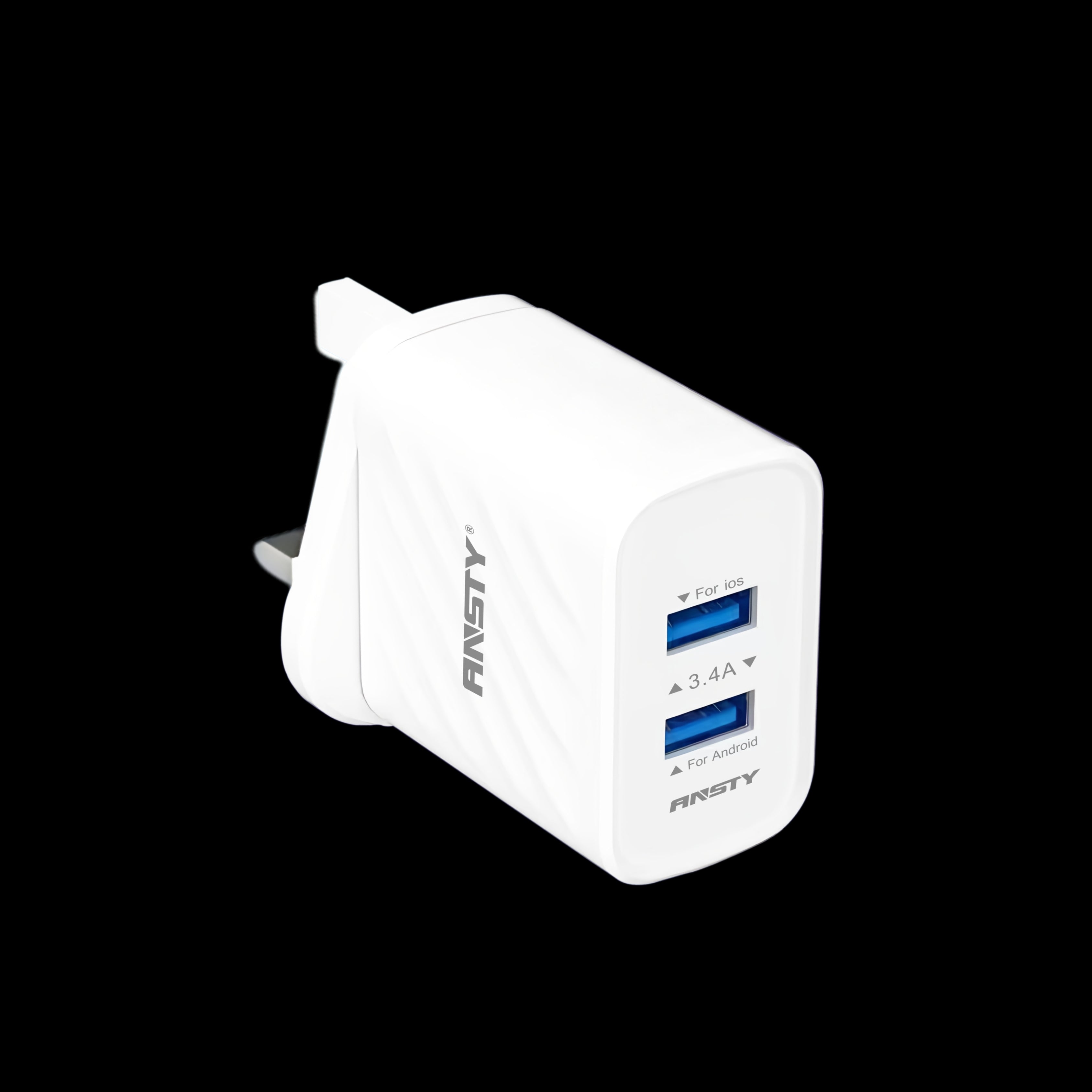 3.4A Travel Home Charging  Type-C Adapter CK-018-T