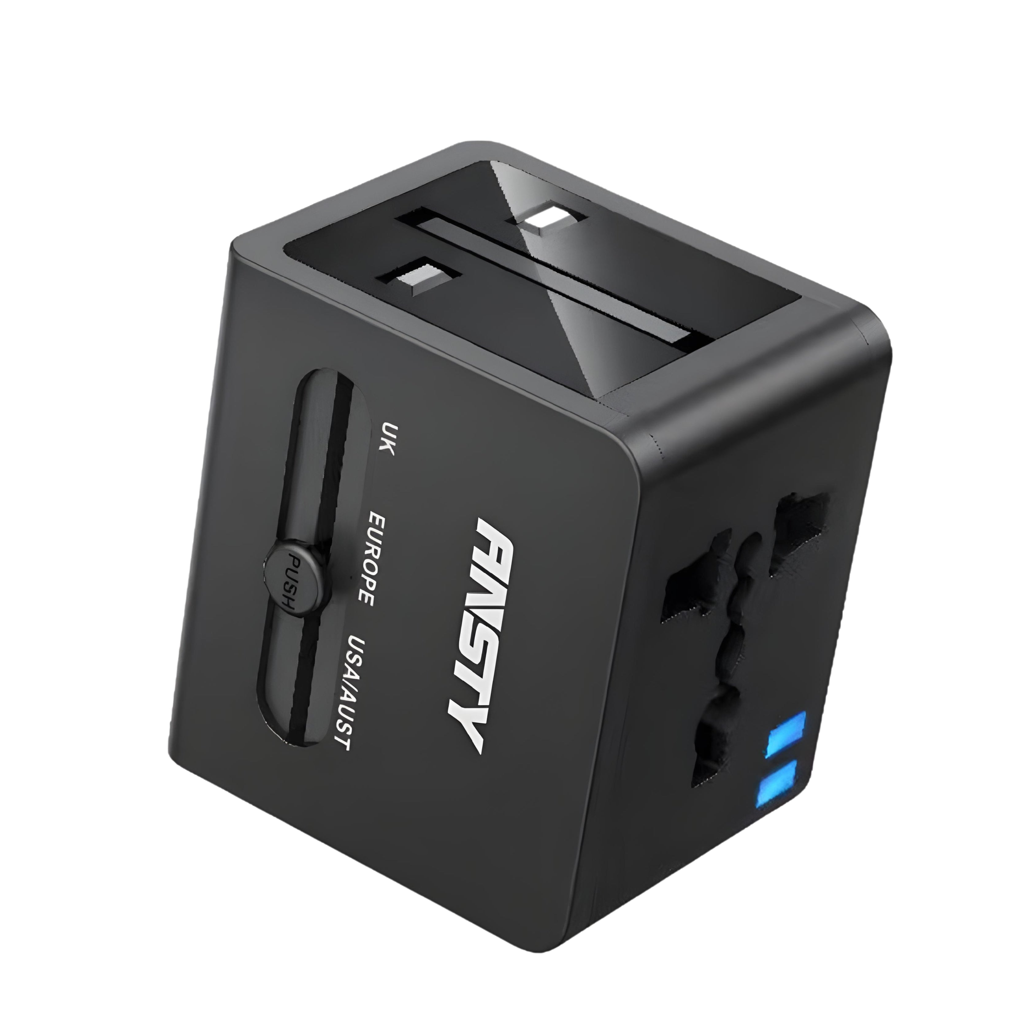 4 in 1 Multi-Nation Travel Adapter With USB Charger CT-100