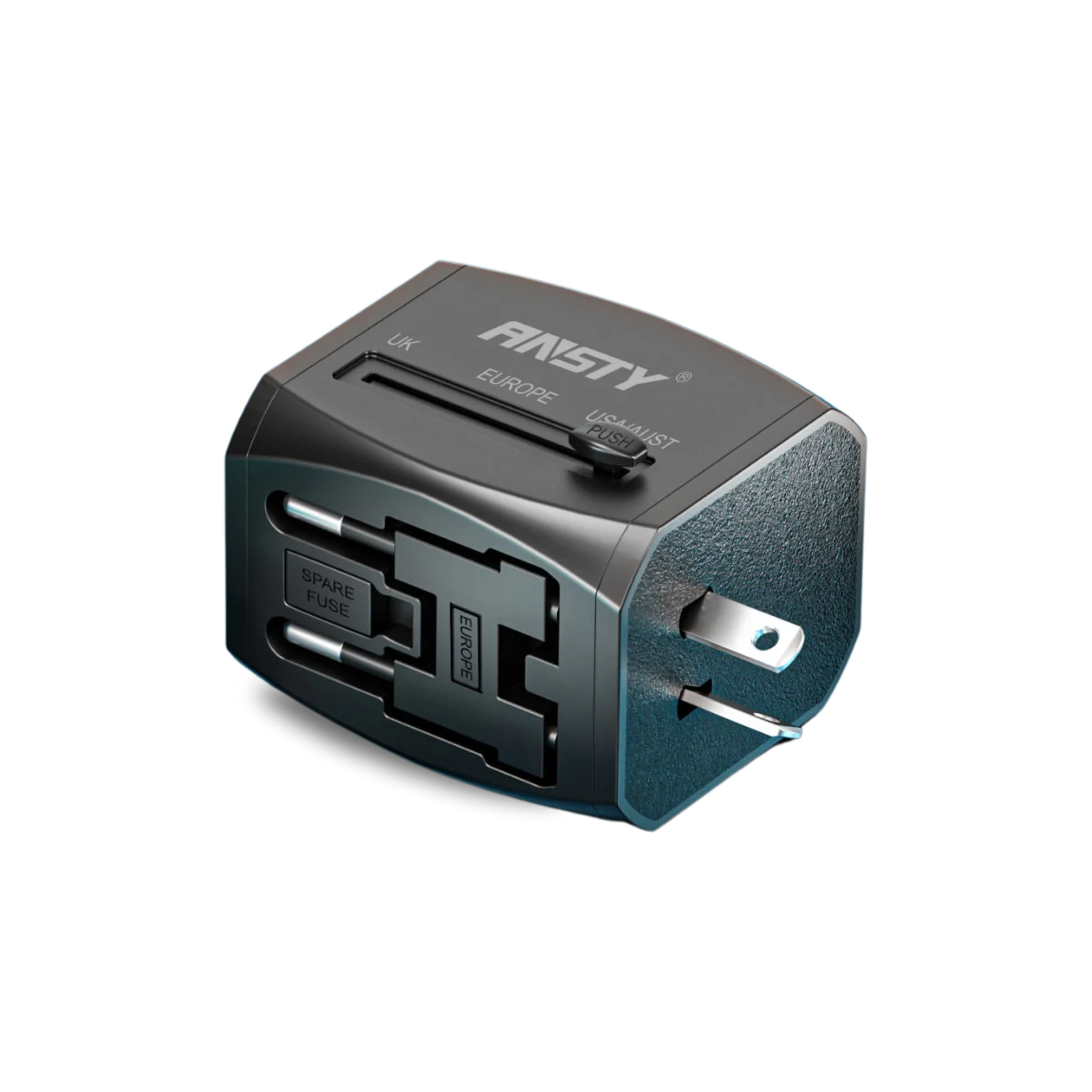 Multi-Nation Travel Adapter With PD+2USB Charger CT-200