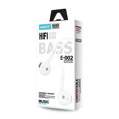 E-002 Earphones Hi-Fi Stereo Bass with Mic