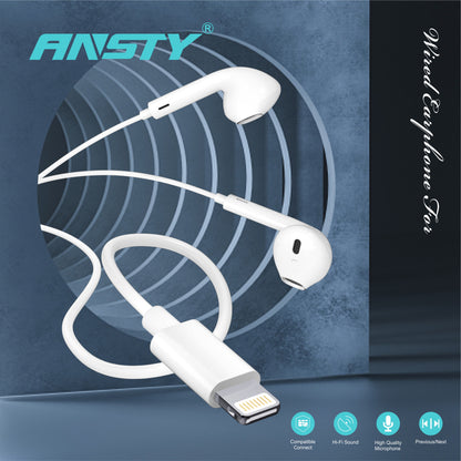 E-033 Lightning Wired Earphones