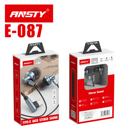 E-087 TYPE-C EARPHONES