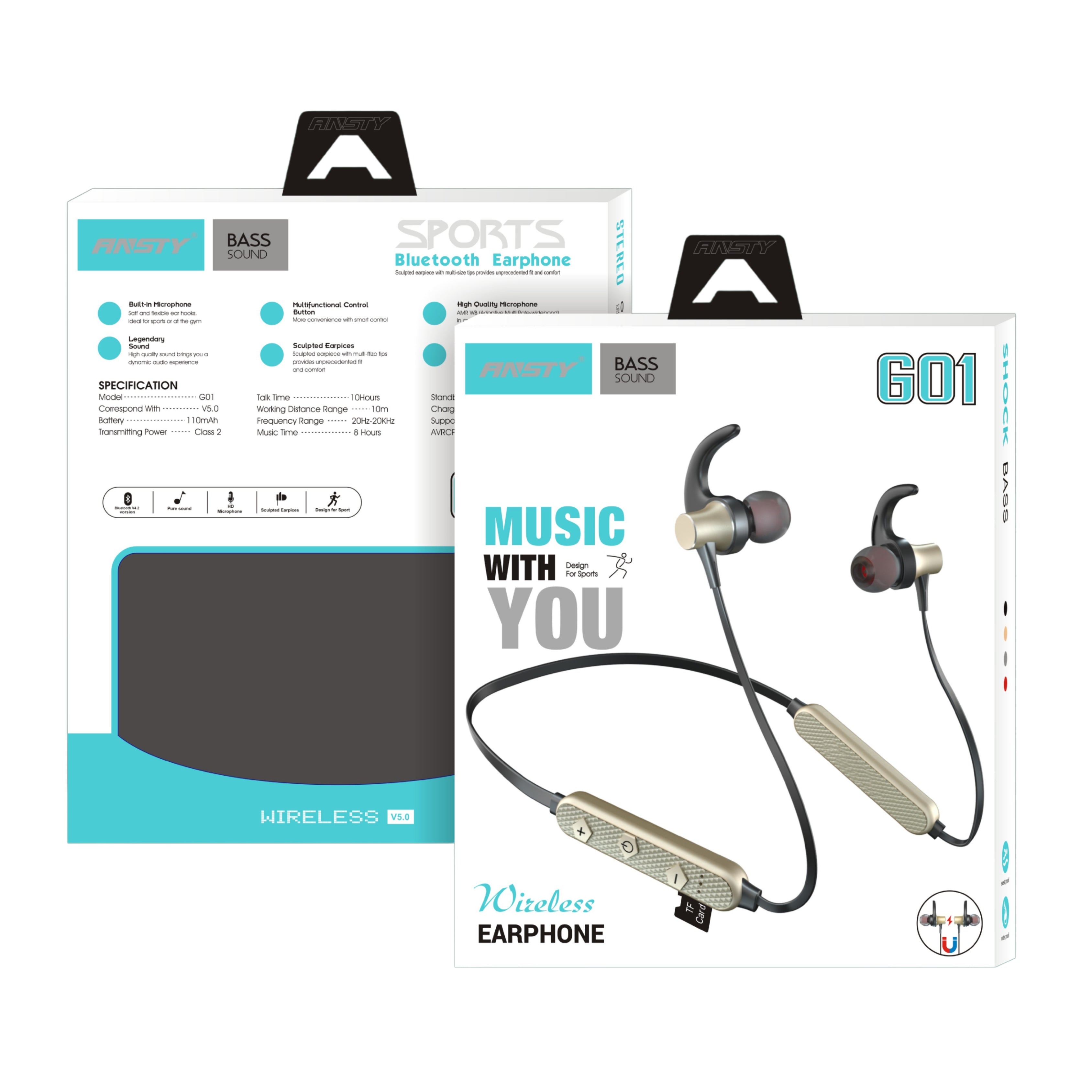 Magnet Wireless Sport Neckband G-01