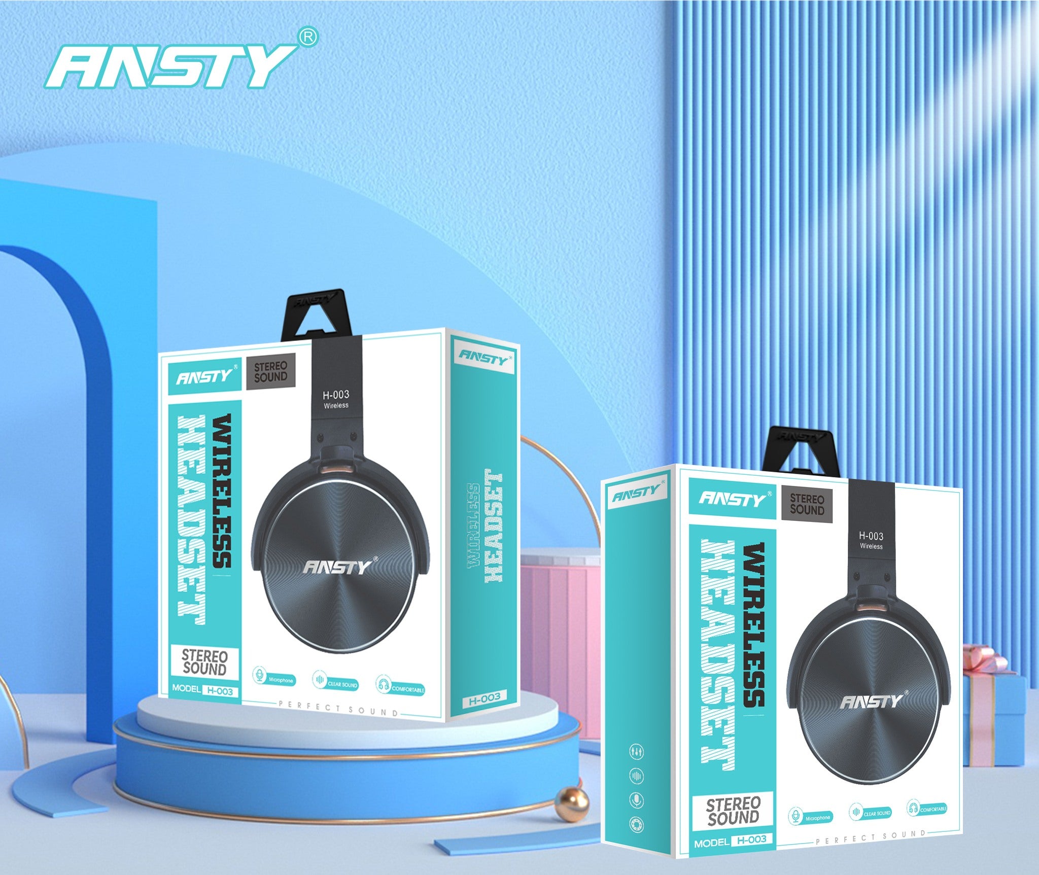 BLUETOOTH HEADPHONE H-003
