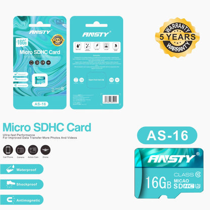 16GB Micro SDHC Card AS-16