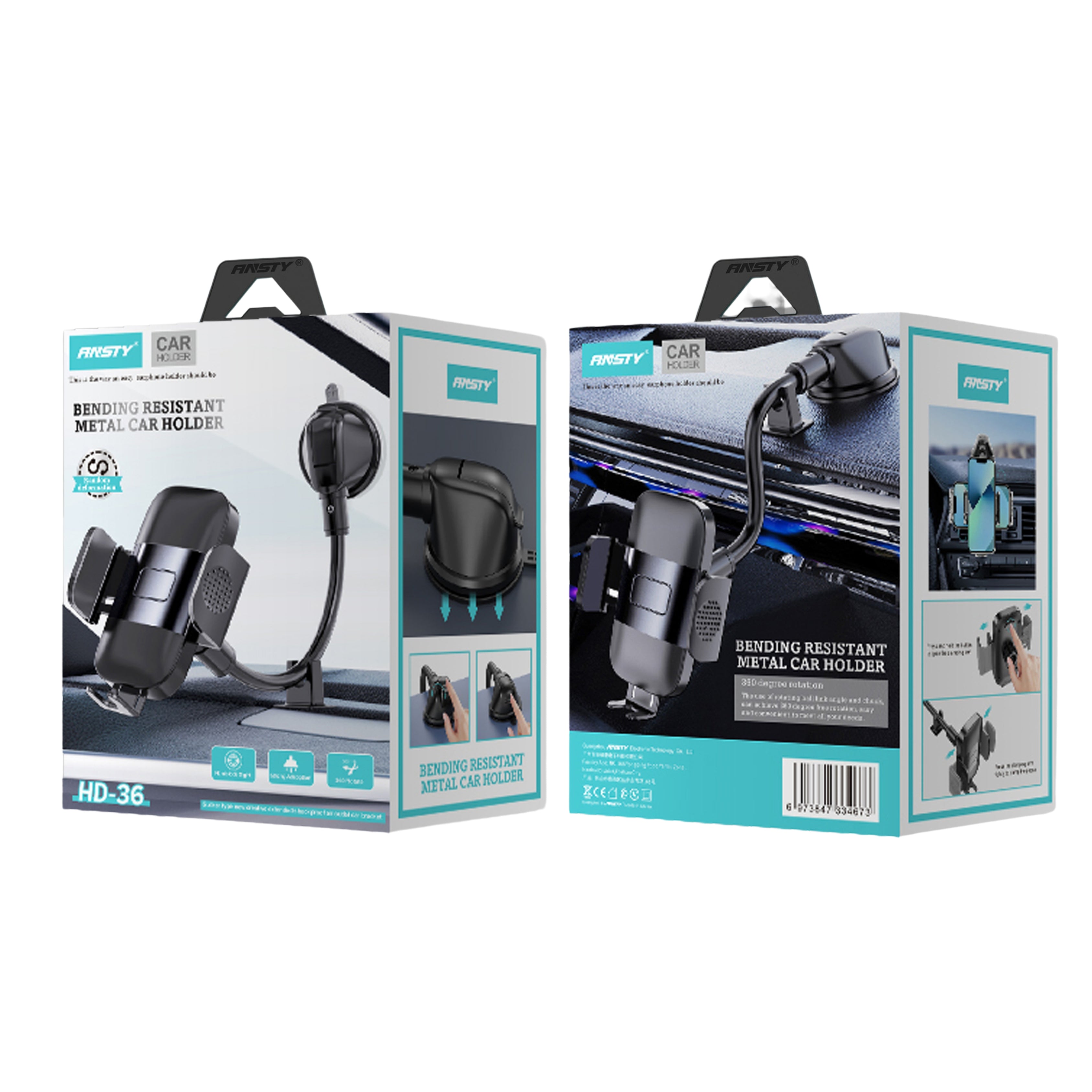 Bending Resistant Metal Car Holder HD-36