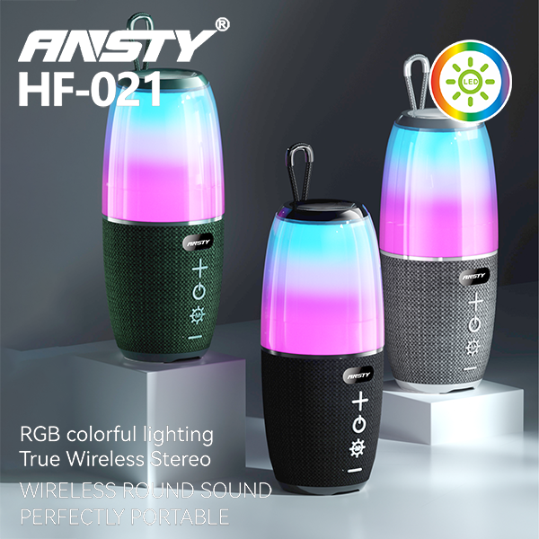 Portable RGB Wireless Speaker HF-021